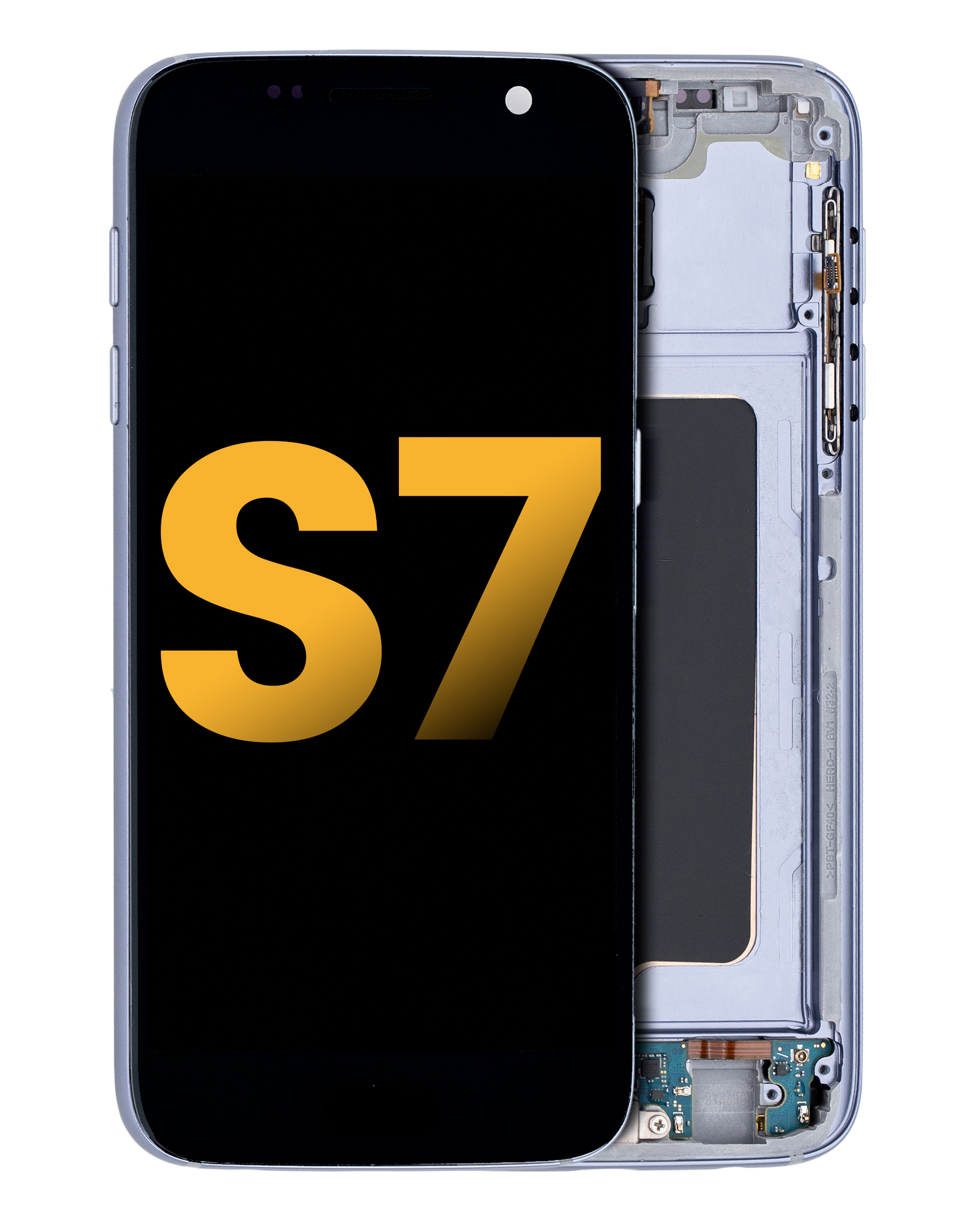 OLED Assembly With Frame For Samsung Galaxy S7 (Refurbished) (All US Models) (Black Onyx)