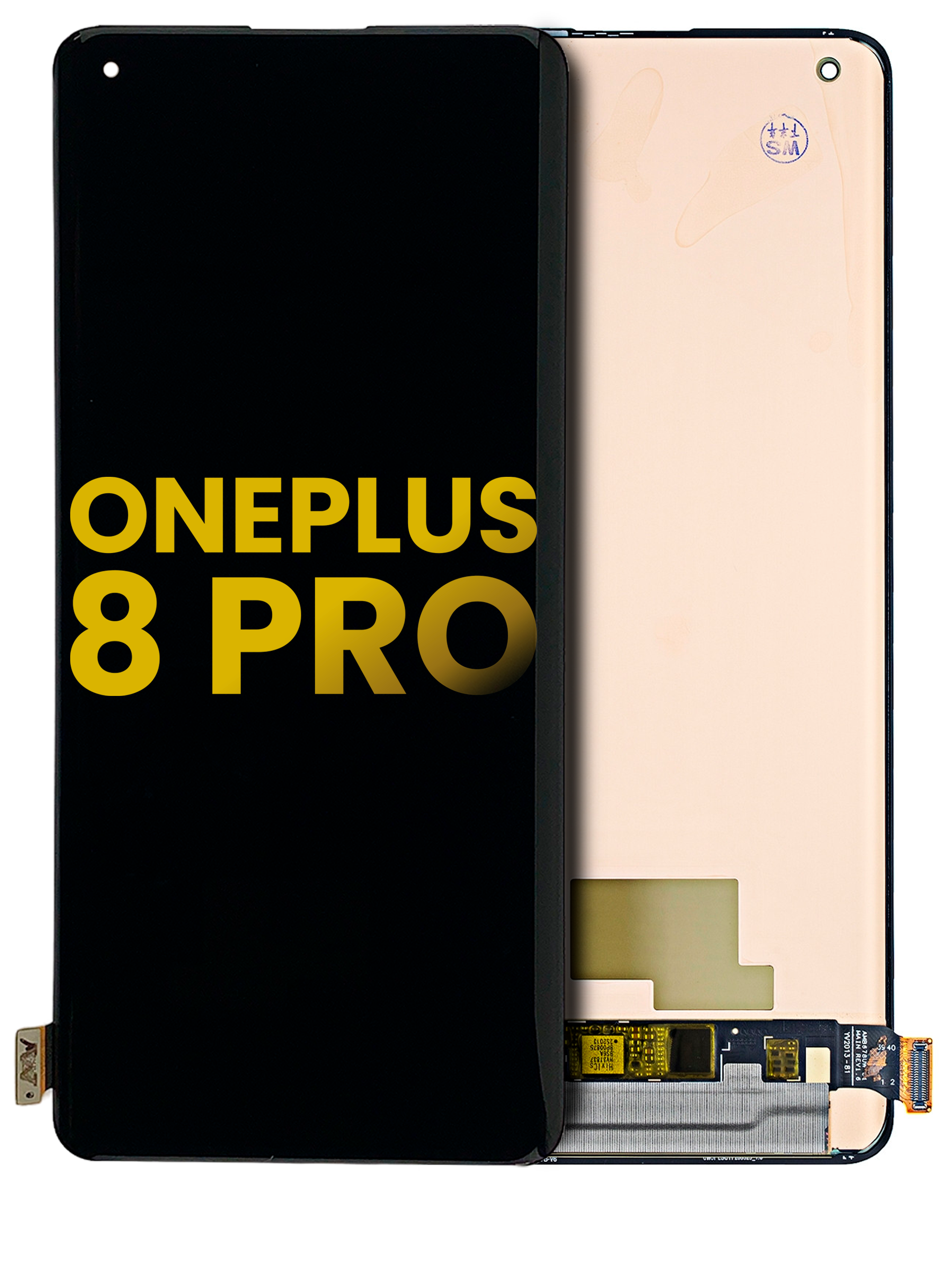 OLED Assembly Without Frame For OnePlus 8 Pro (Refurbished) (All Colors)