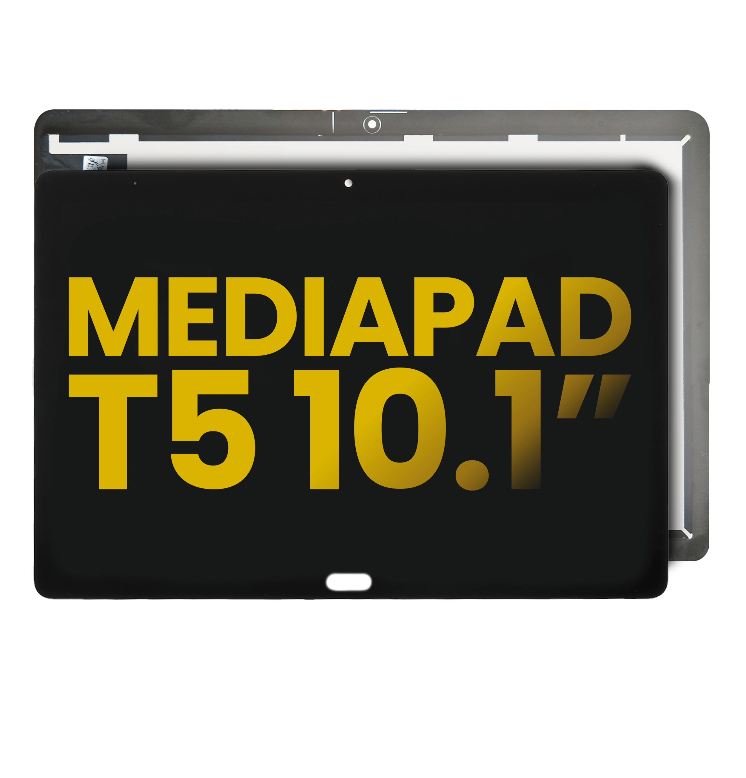 LCD Assembly Without Frame For Huawei MediaPad T5 10.1" (LTE Version) (Refurbished) (Black)