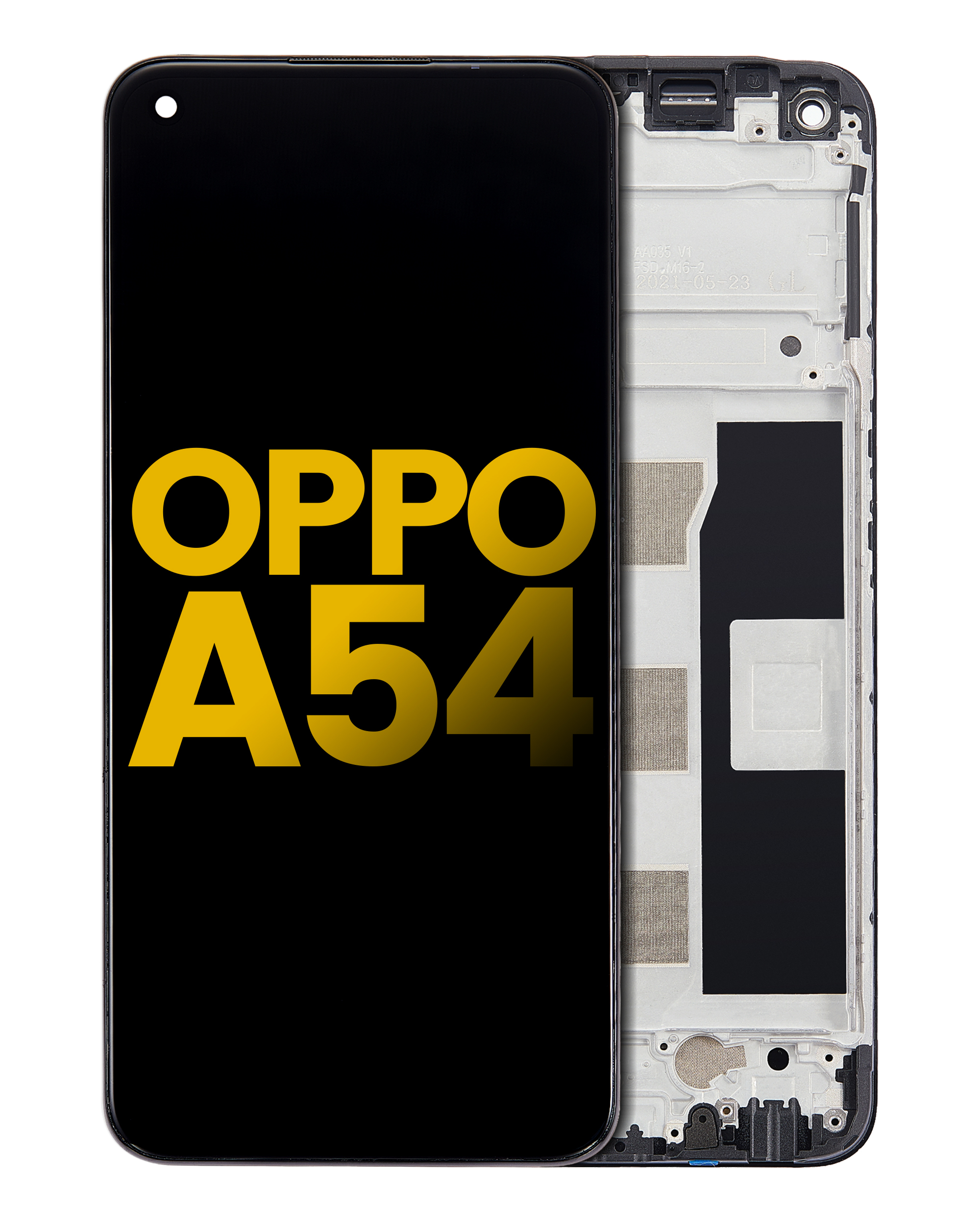 LCD Assembly With Frame For OPPO A54 4G (Refurbished) (All Colors)