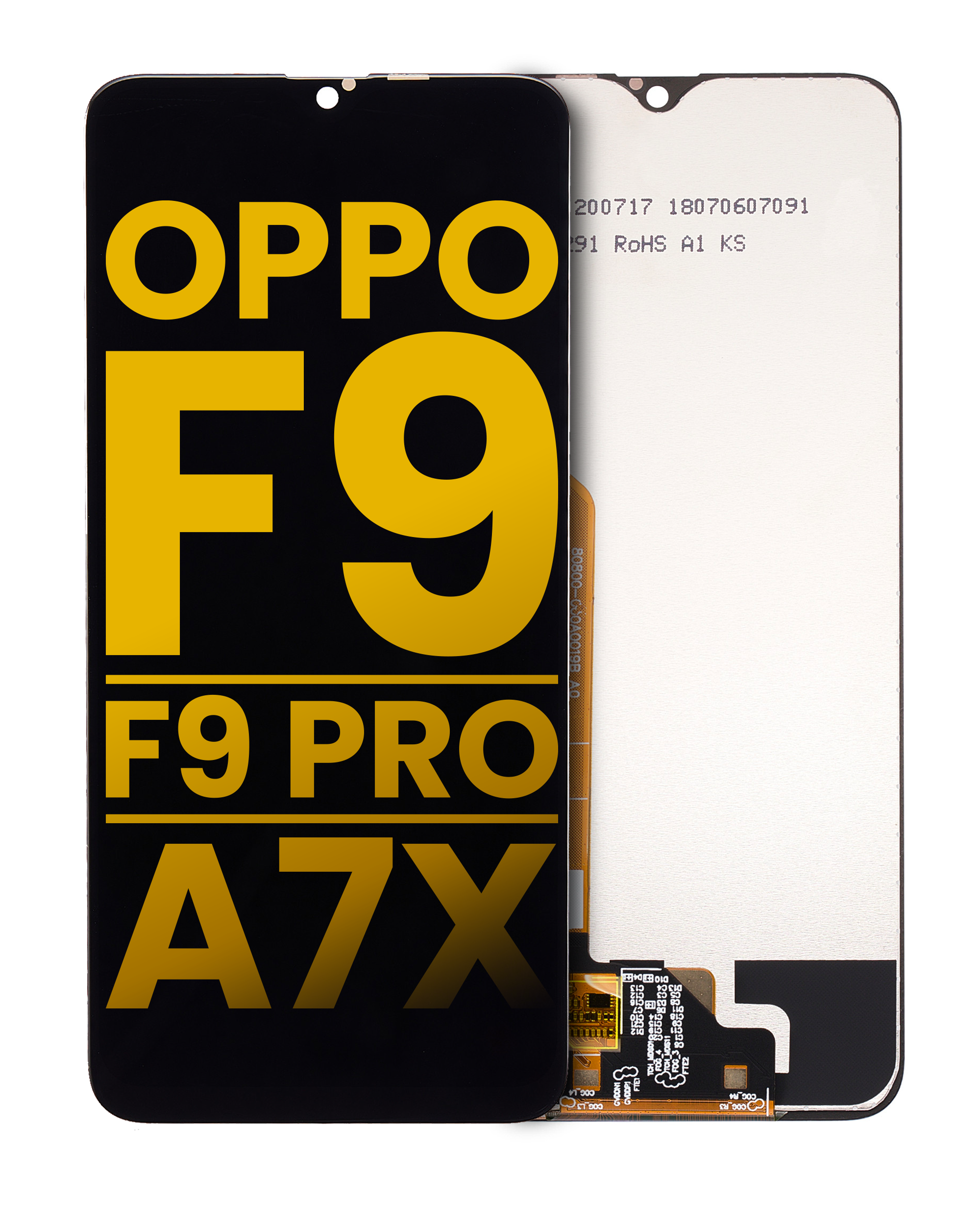 LCD Assembly Without Frame For OPPO F9 / F9 Pro / A7X (Refurbished) (All Colors)