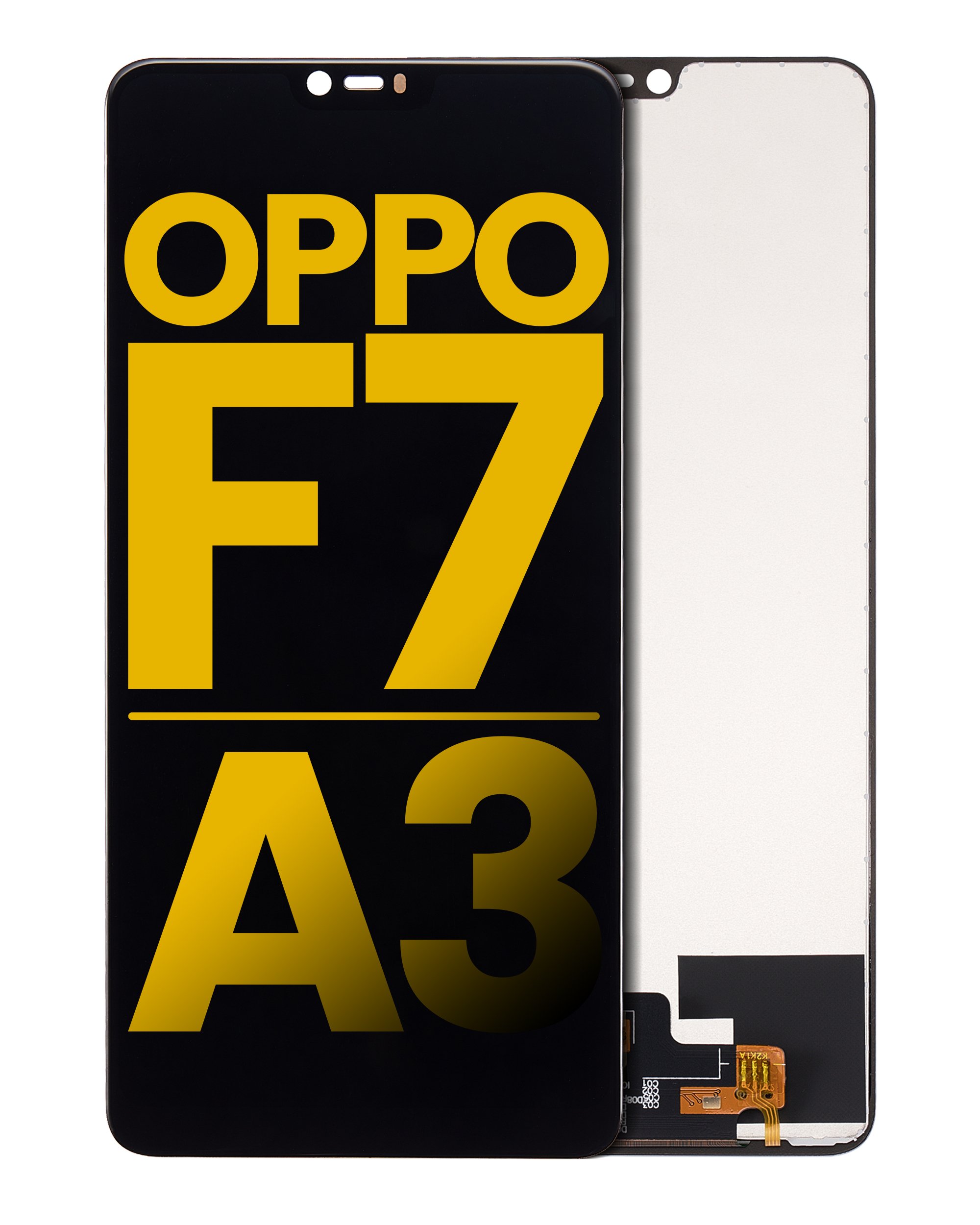 LCD Assembly Without Frame For OPPO F7 / A3 (Refurbished) (All Colors)