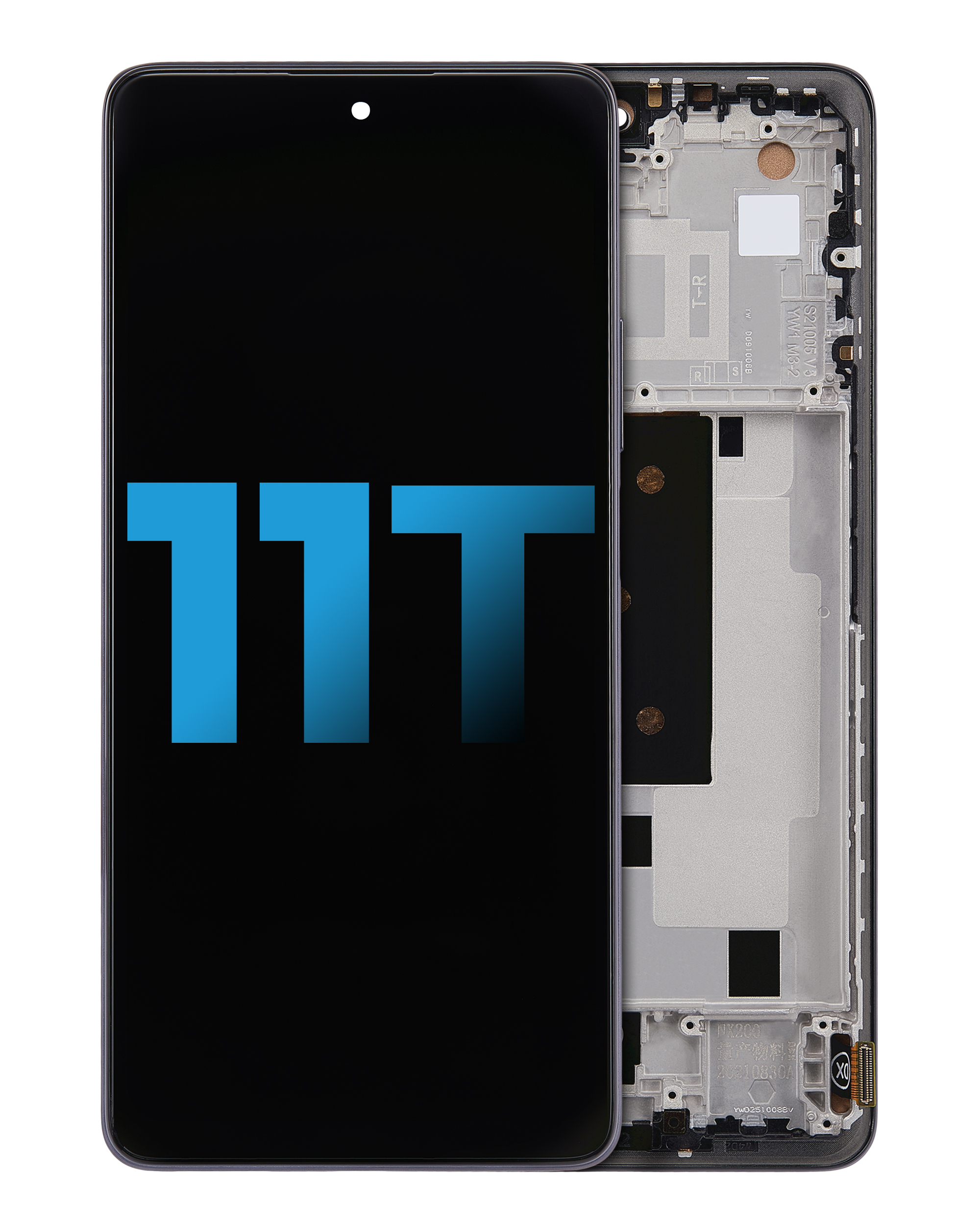 LCD Assembly With Frame For Xiaomi 11T (Aftermarket: Incell) (Meteorite Gray)