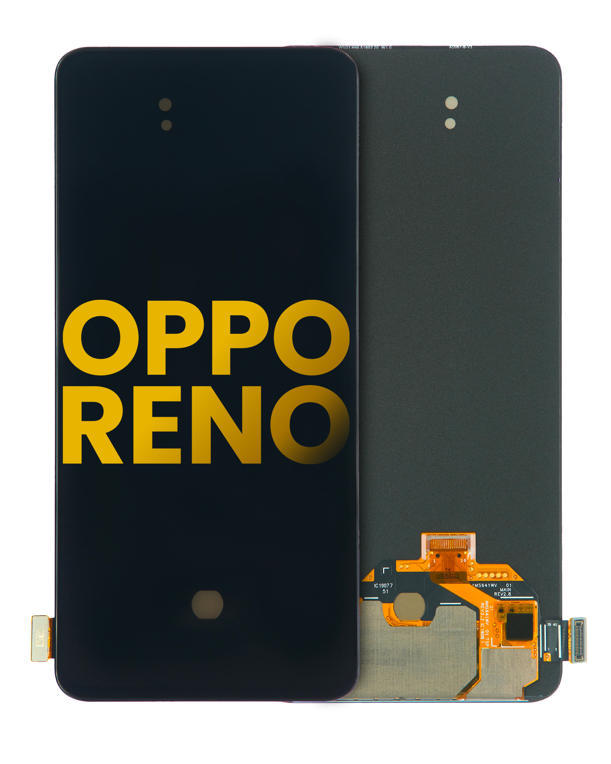 OLED Assembly Without Frame For OPPO Reno (Refurbished) (All Colors)