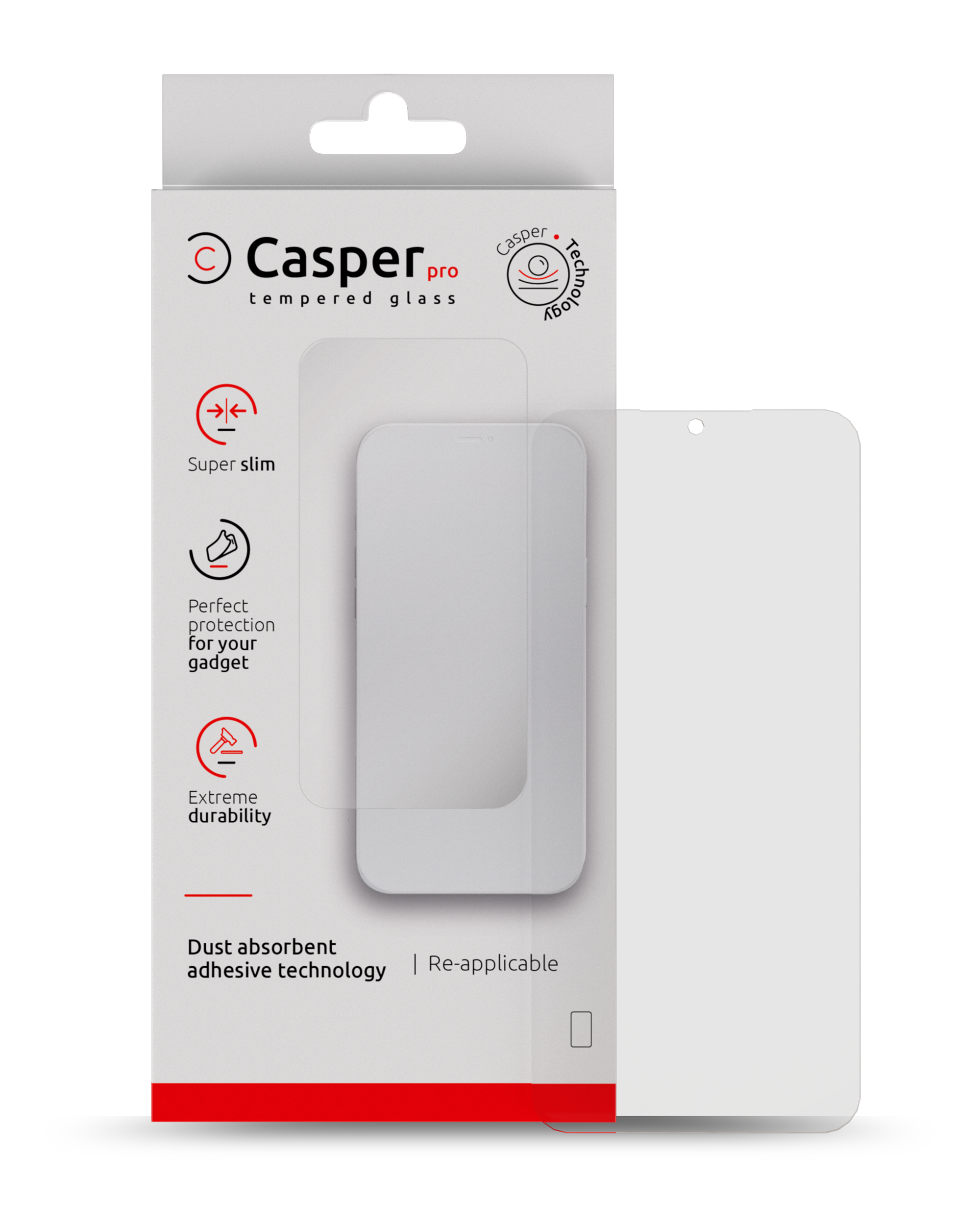 Casper Pro Tempered Glass For Samsung Galaxy A24 4G (A245 / 2023) (Case Friendly)