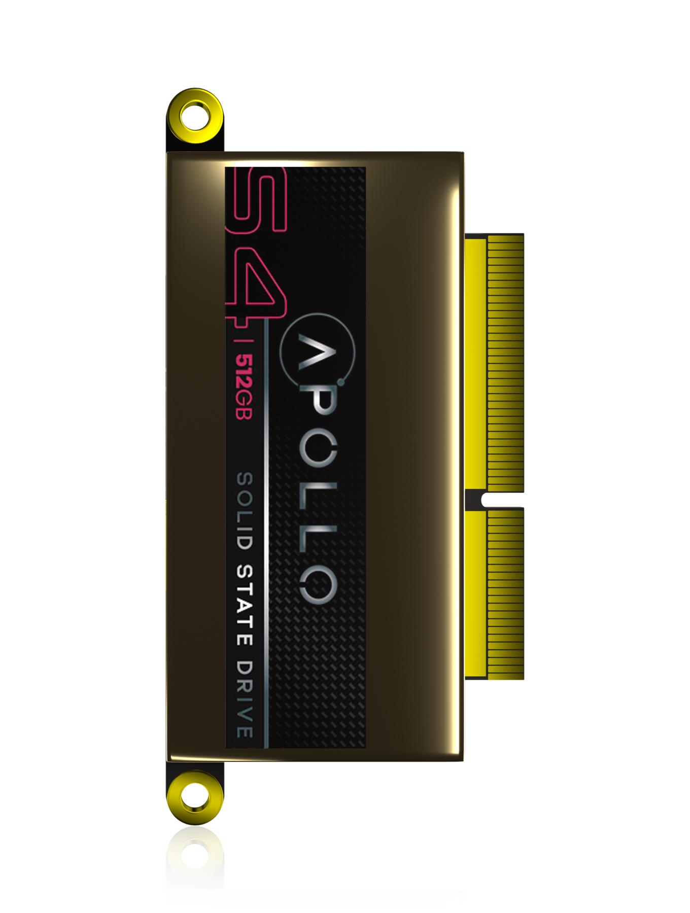 Apollo S4 512GB Mac SSD (NVMe PCIe Gen3x4) For MacBook Pro 13" A1708 (2016-2017)
