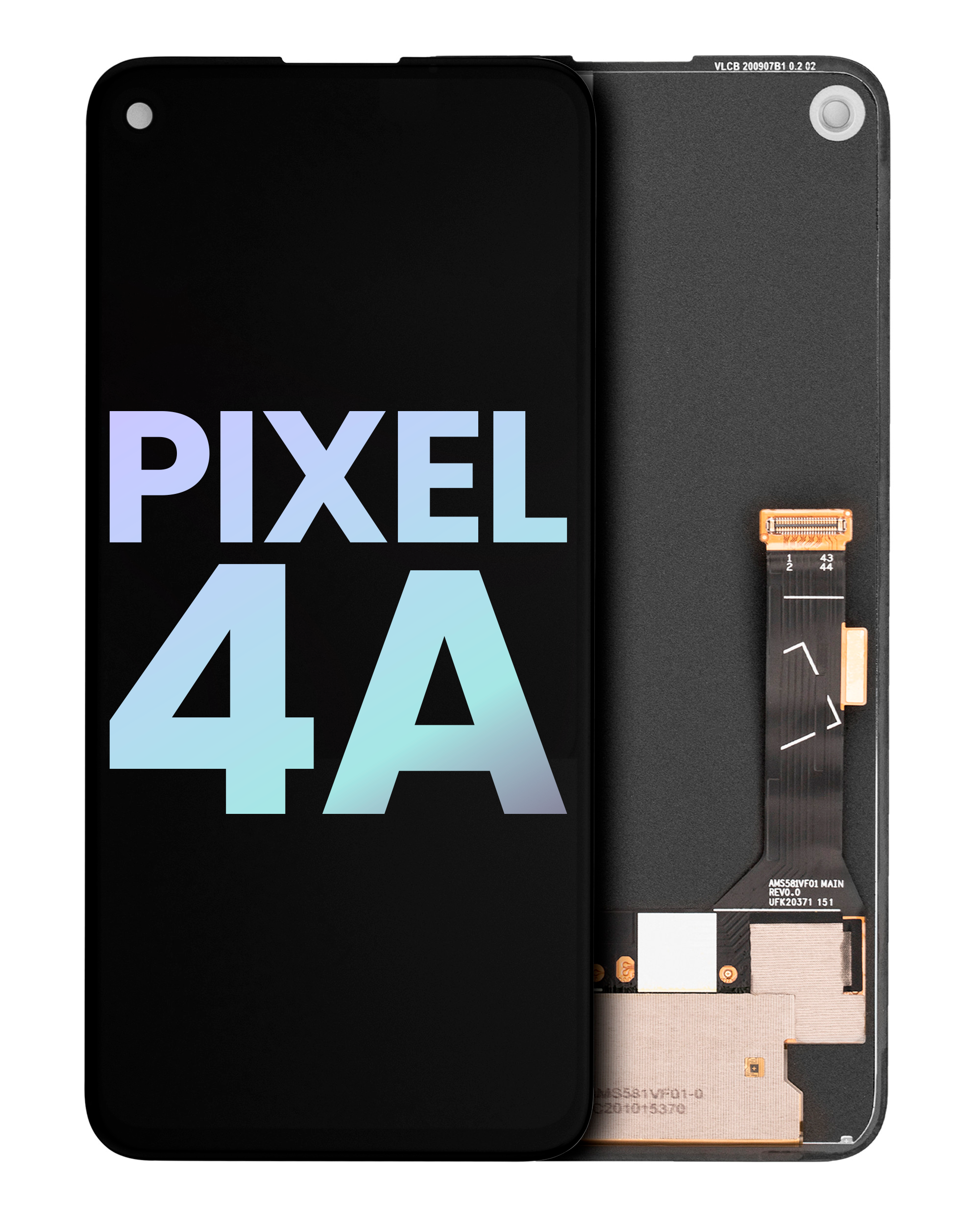 OLED Assembly Without Frame For Google Pixel 4A (Genuine OEM) (All Colors)