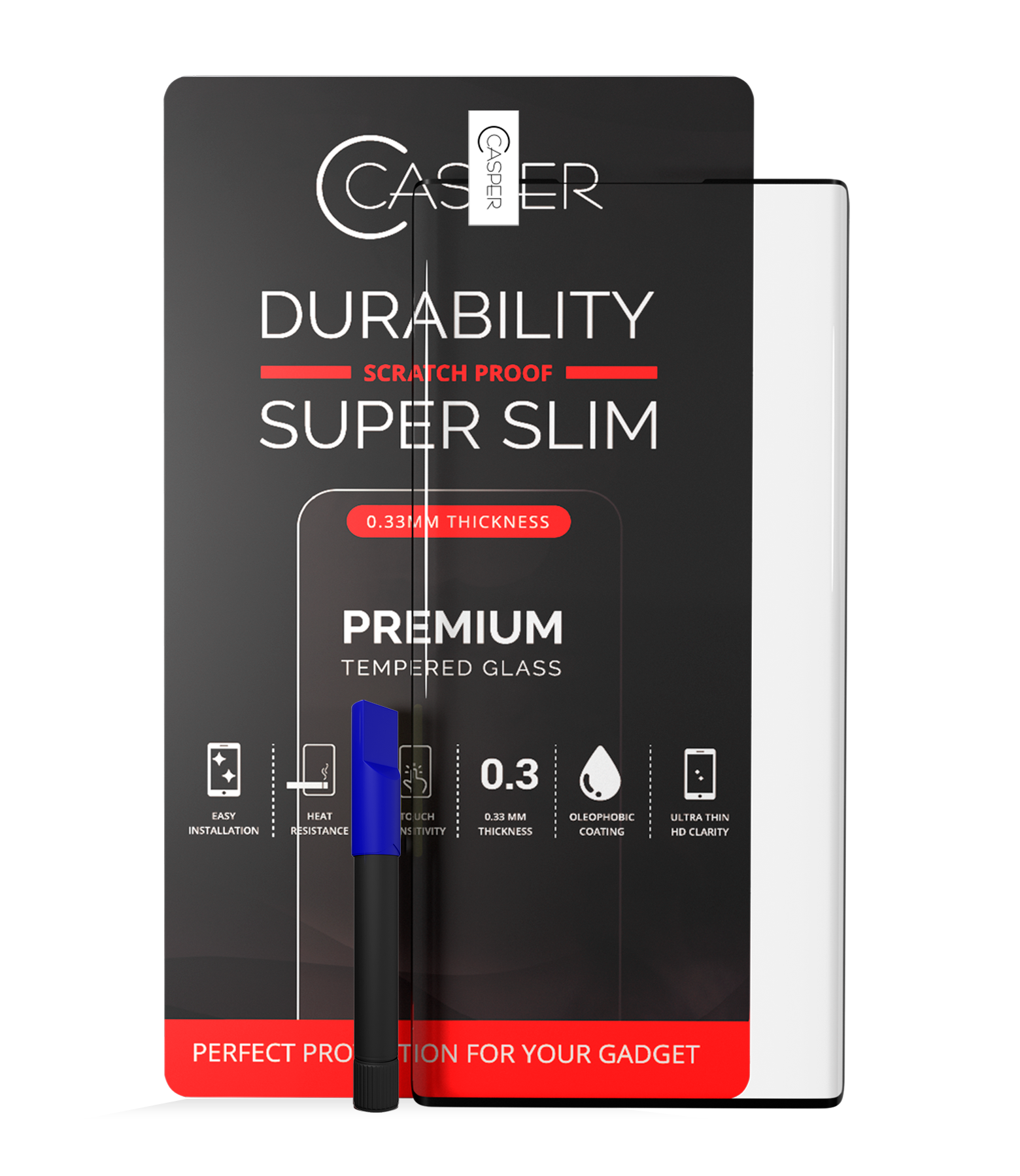 Casper UV Tempered Glass With Glue For Samsung Galaxy Note 20 Ultra (Case Friendly) (Retail Pack)