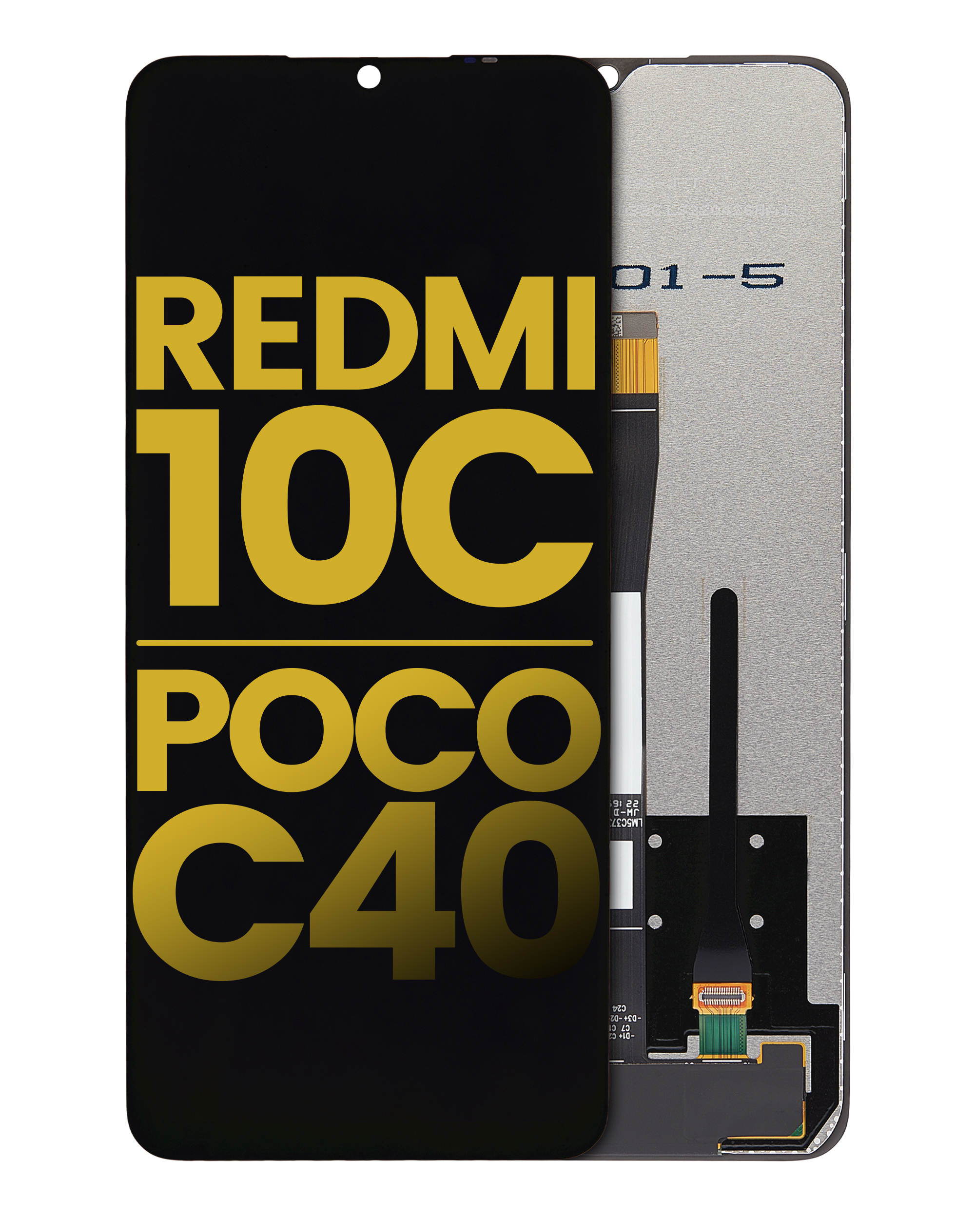 LCD Assembly Without Frame For Xiaomi Redmi 10C / Redmi 10 power / Poco C40 (Refurbished) (All Colors)