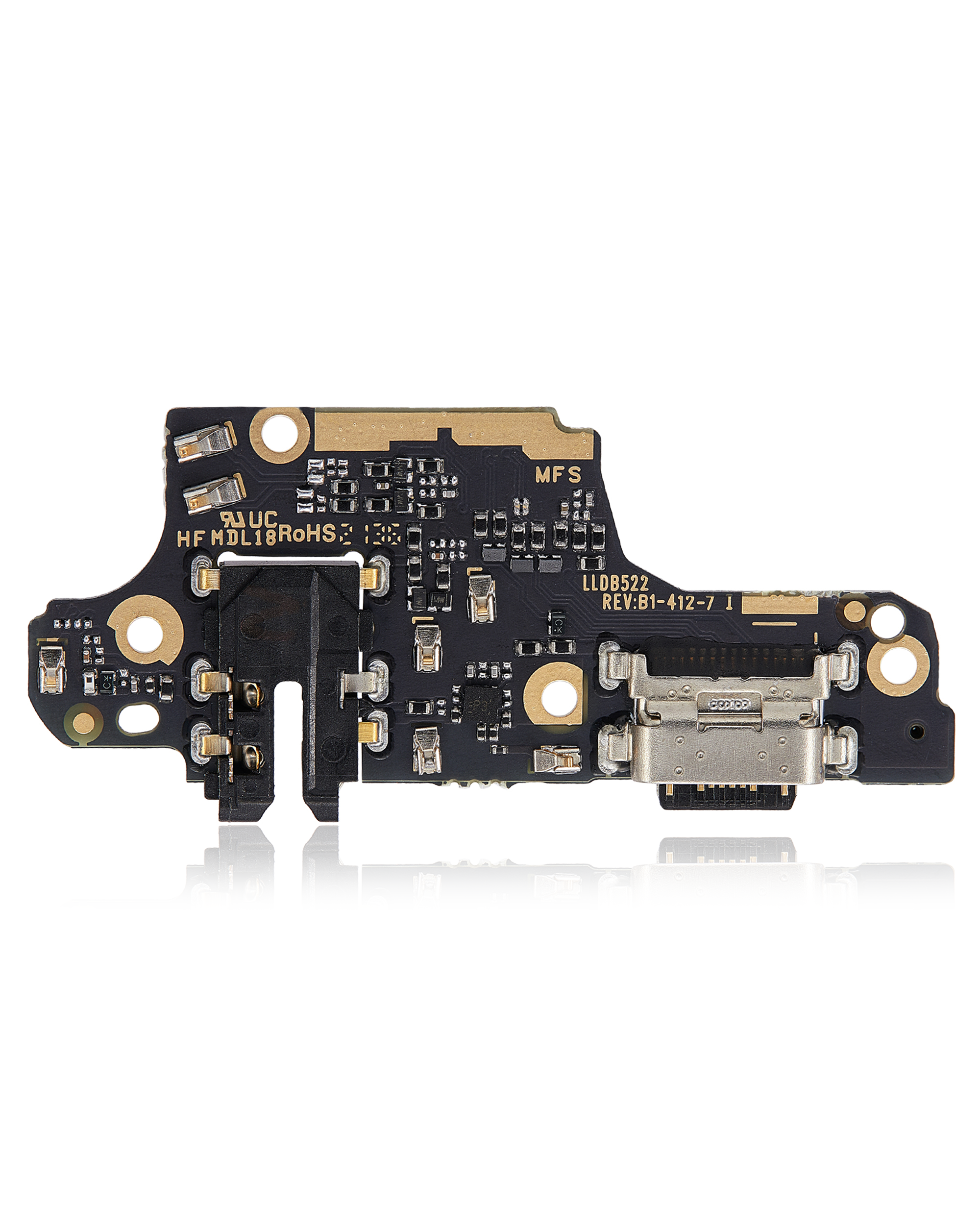 Charging Port Board With Headphone Jack For Xiaomi Redmi Note 9S