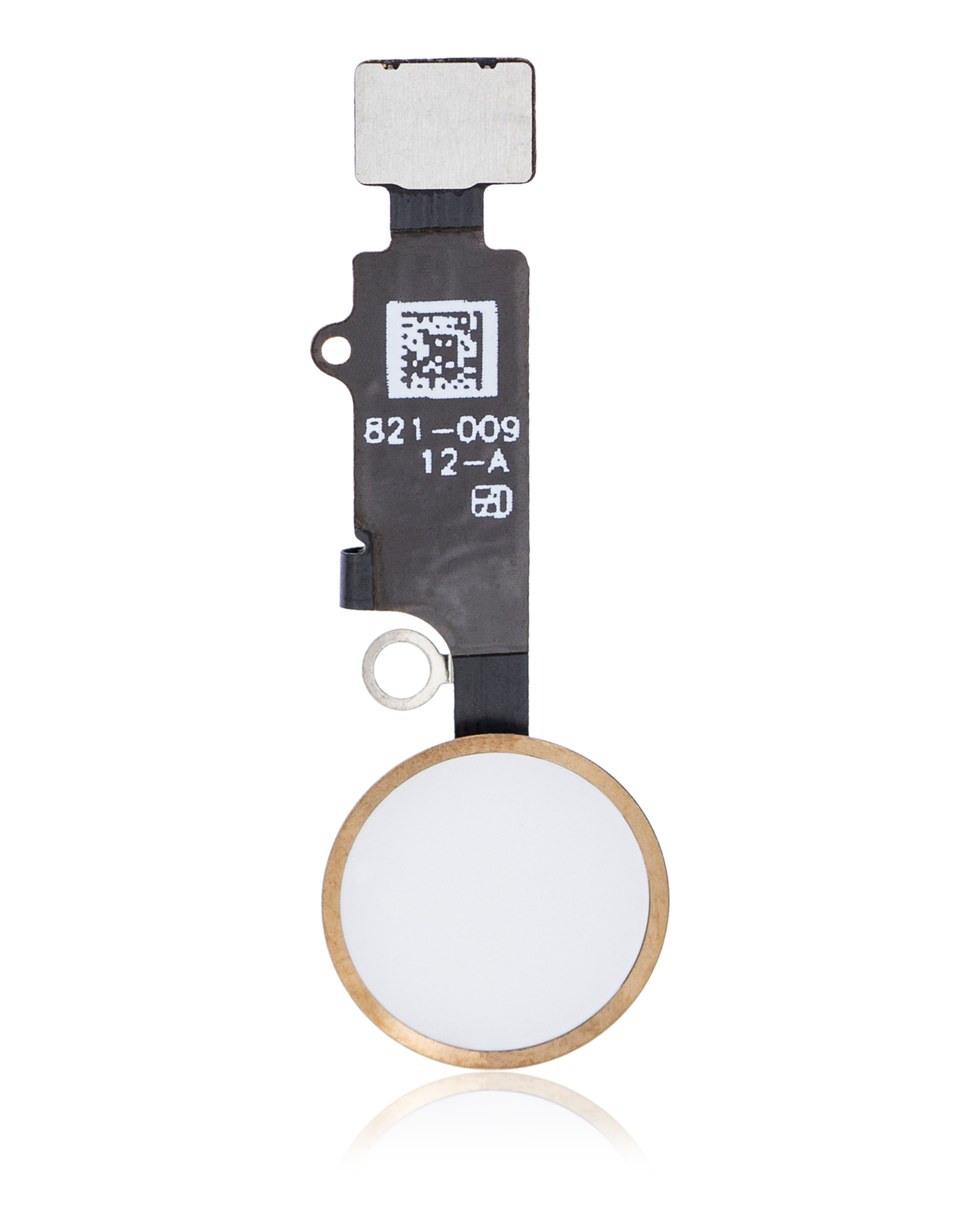 Home Button With Flex For iPhone 7 / 7 Plus / 8 / 8 Plus / SE (2020) / SE (2022) (Gold) (Warning: For Cosmetic Use Only)