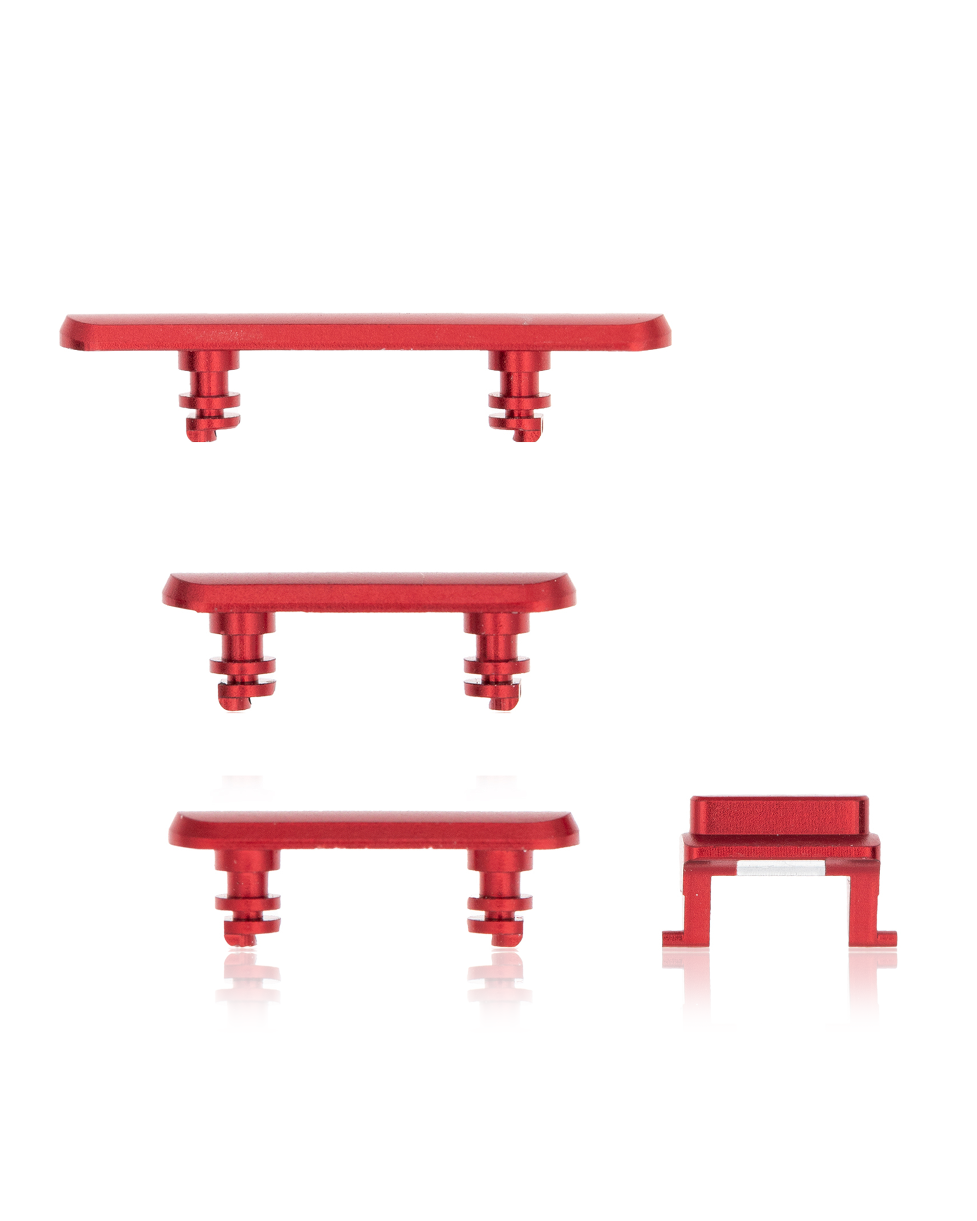 Hard Buttons (Power / Volume / Switch) For iPhone XR (Red)