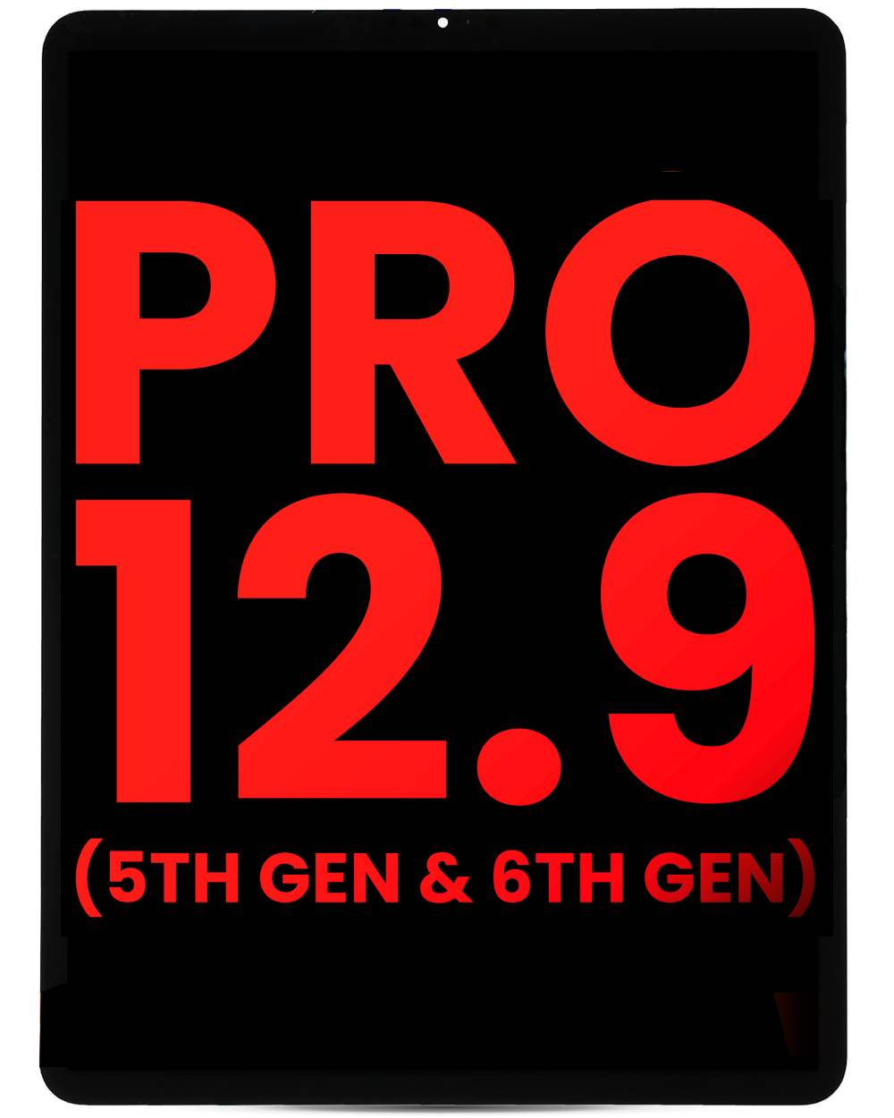 LCD Assembly With Digitizer For IPad Pro 12.9" 5th Gen (2021) / Pro 12.9" 6th Gen (2022) (Aftermarket Plus) (All Colors)