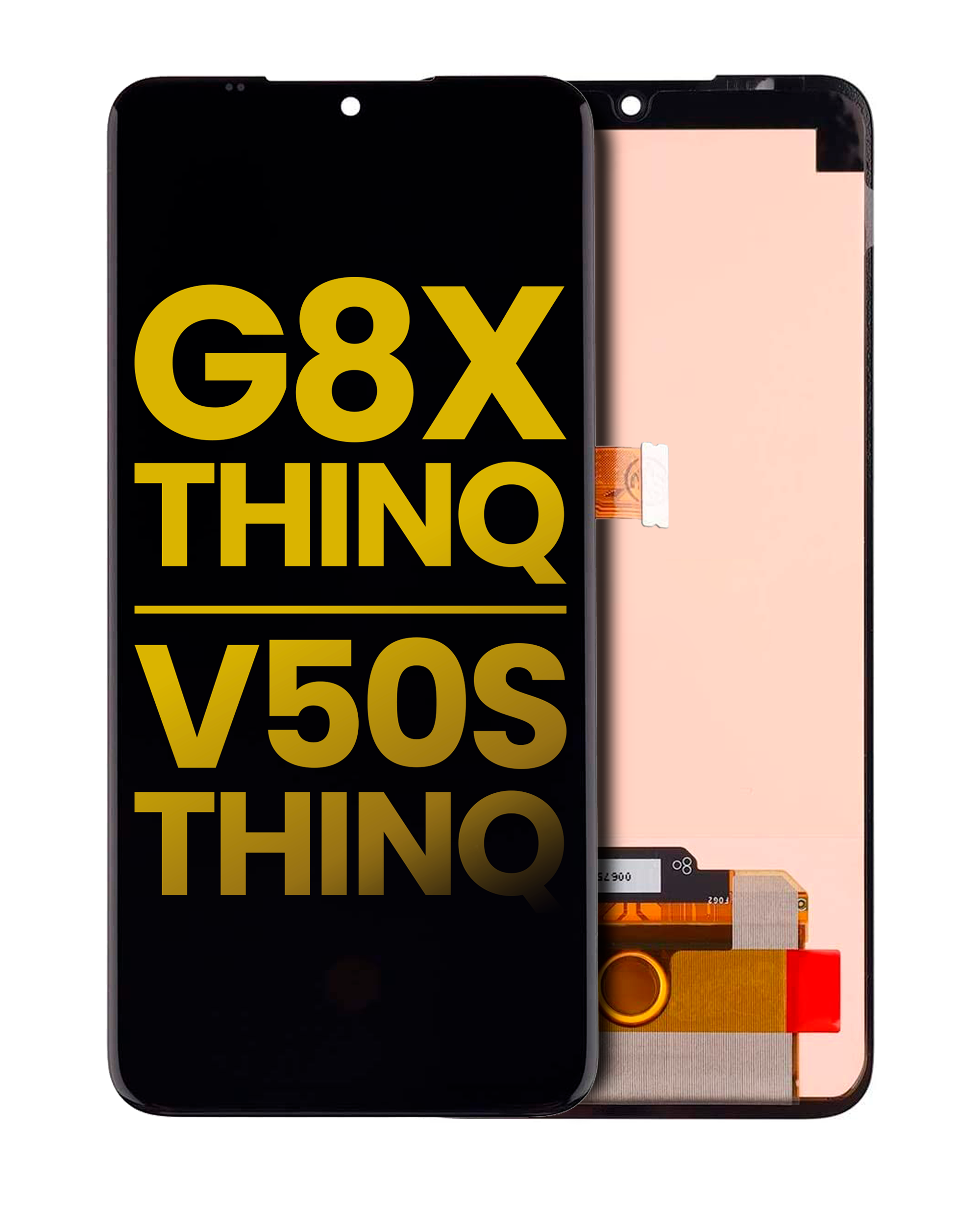 Main Screen OLED Assembly Without Frame For LG G8X ThinQ / V50S ThinQ 5G (Refurbished) (All Colors)