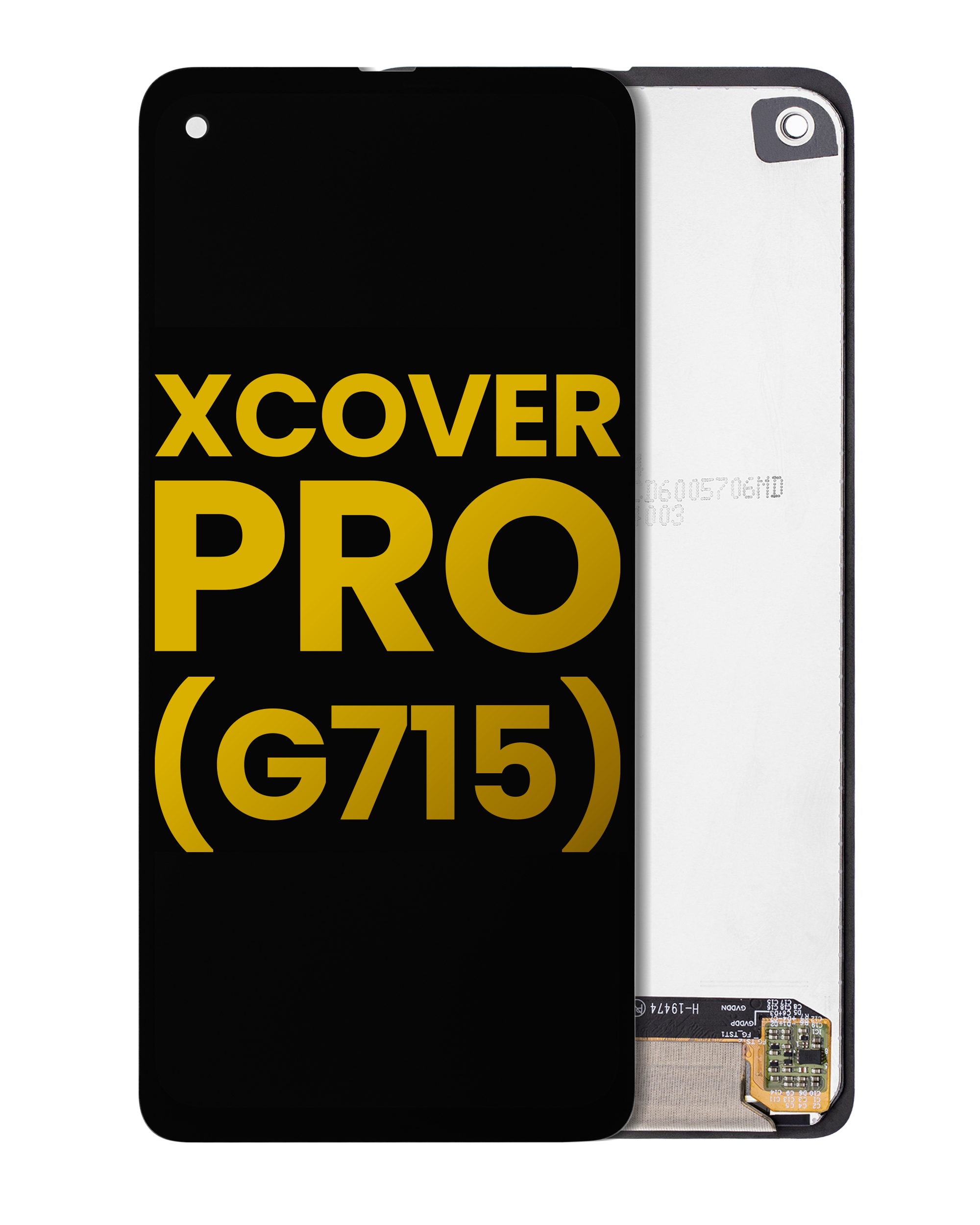 LCD Assembly Without Frame For Samsung Galaxy XCover Pro (G715) (Refurbished) (Black)