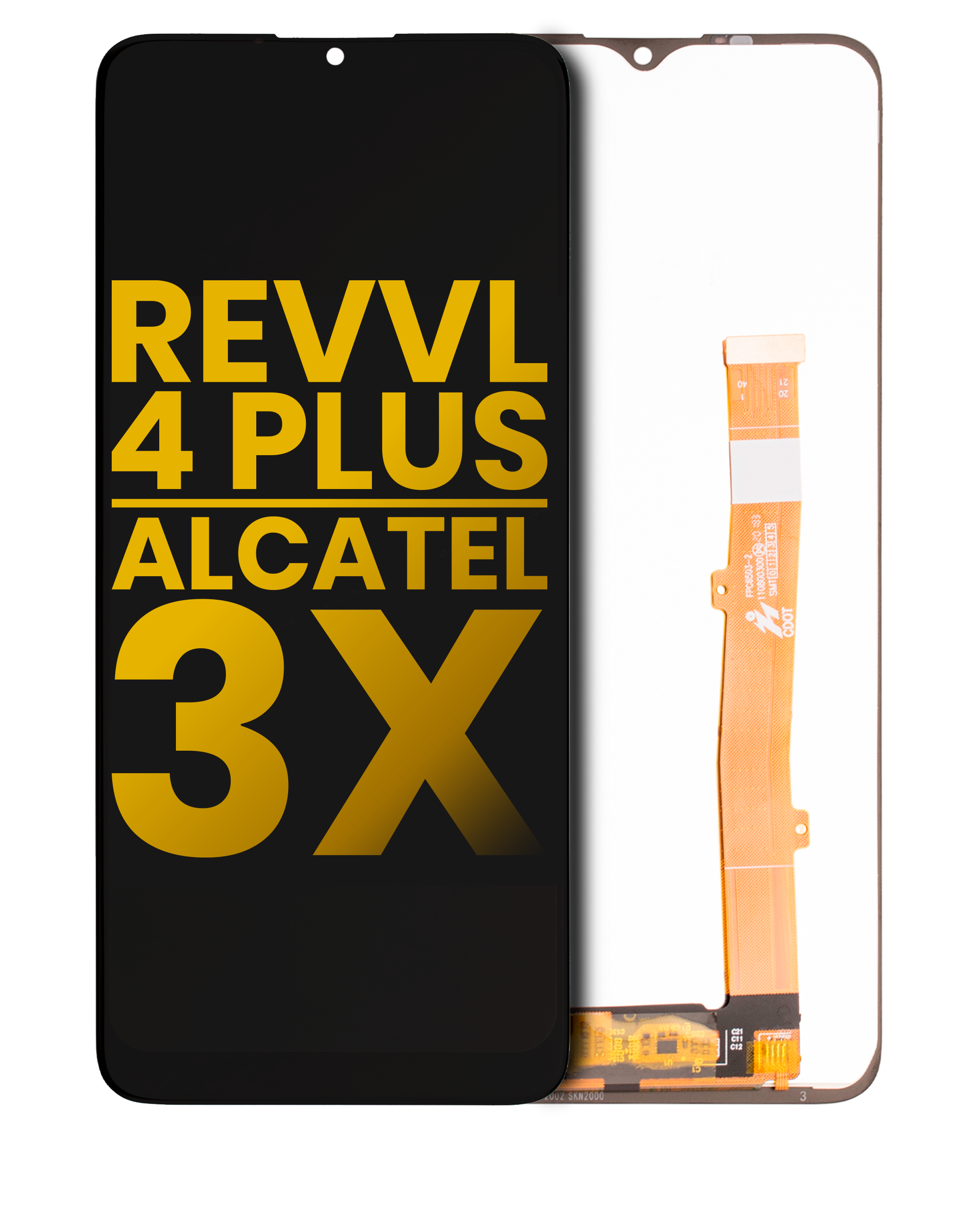 LCD Assembly Without Frame For T-Mobile Revvl 4 Plus (5062 / 2020) / Alcatel 3X (5061 / 2020) (Refurbished) (All Colors)