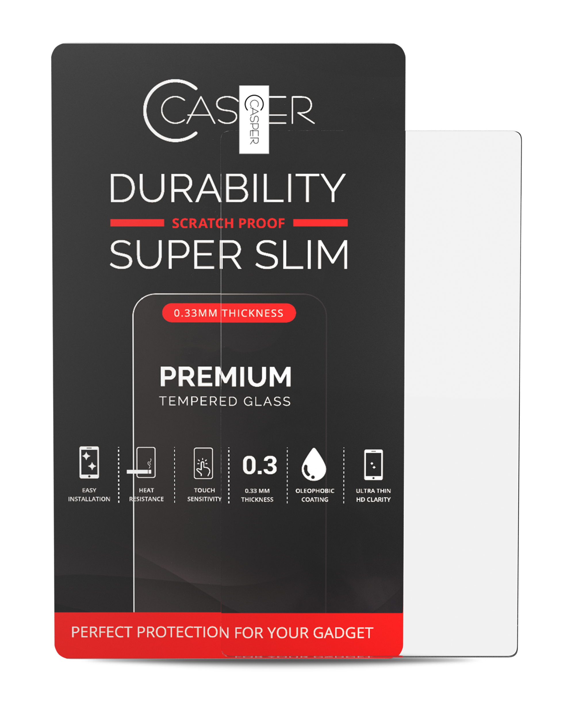 Casper Tempered Glass For Nintendo Switch Lite (Retail Pack) (Clear)