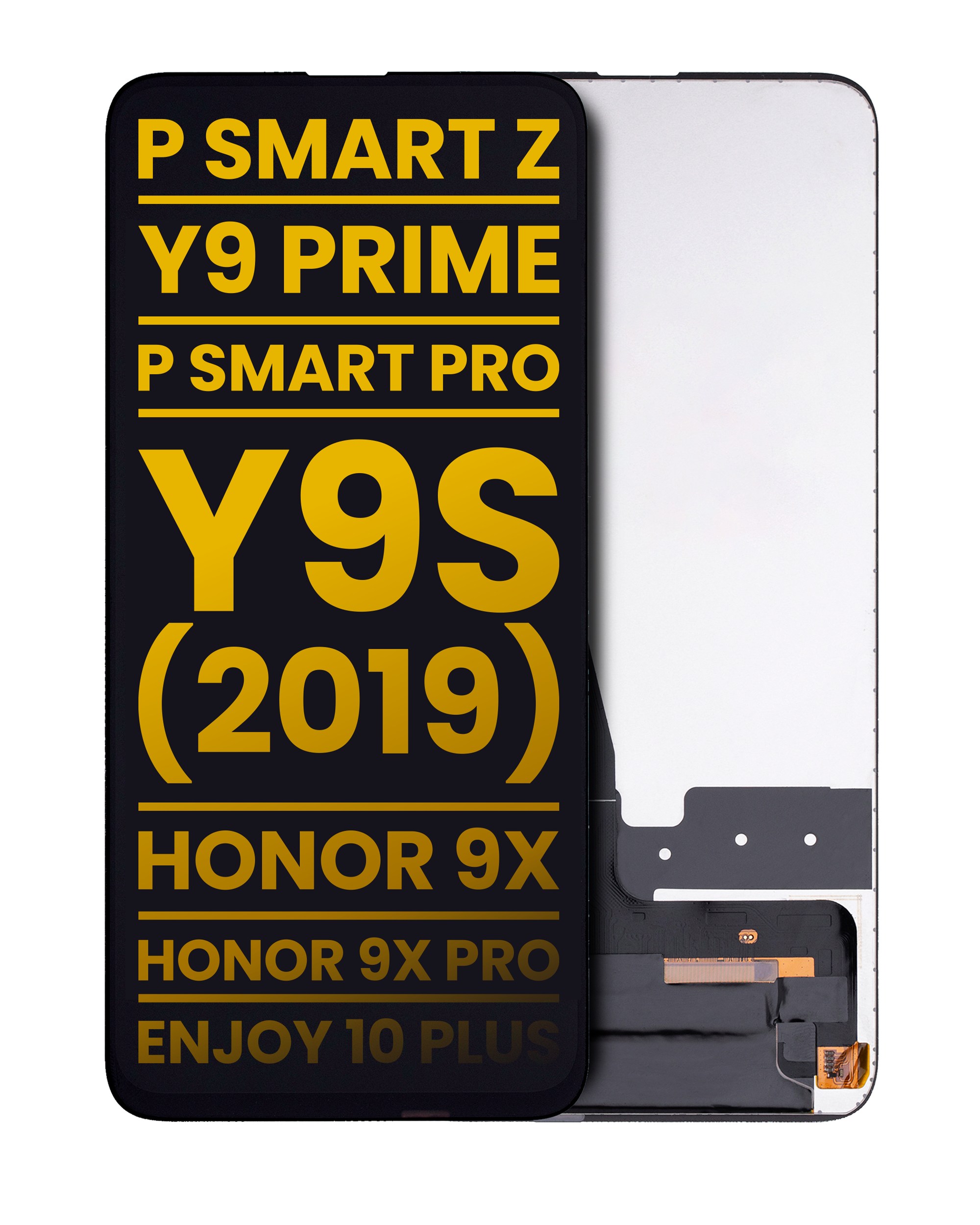 LCD Assembly Without Frame For Huawei P Smart Z (2019) / Y9 Prime (2019) / P Smart Pro (2019) / Y9S (2019) / Honor 9X / Honor 9X Pro / Enjoy 10 Plus (Refurbished) (All Colors)