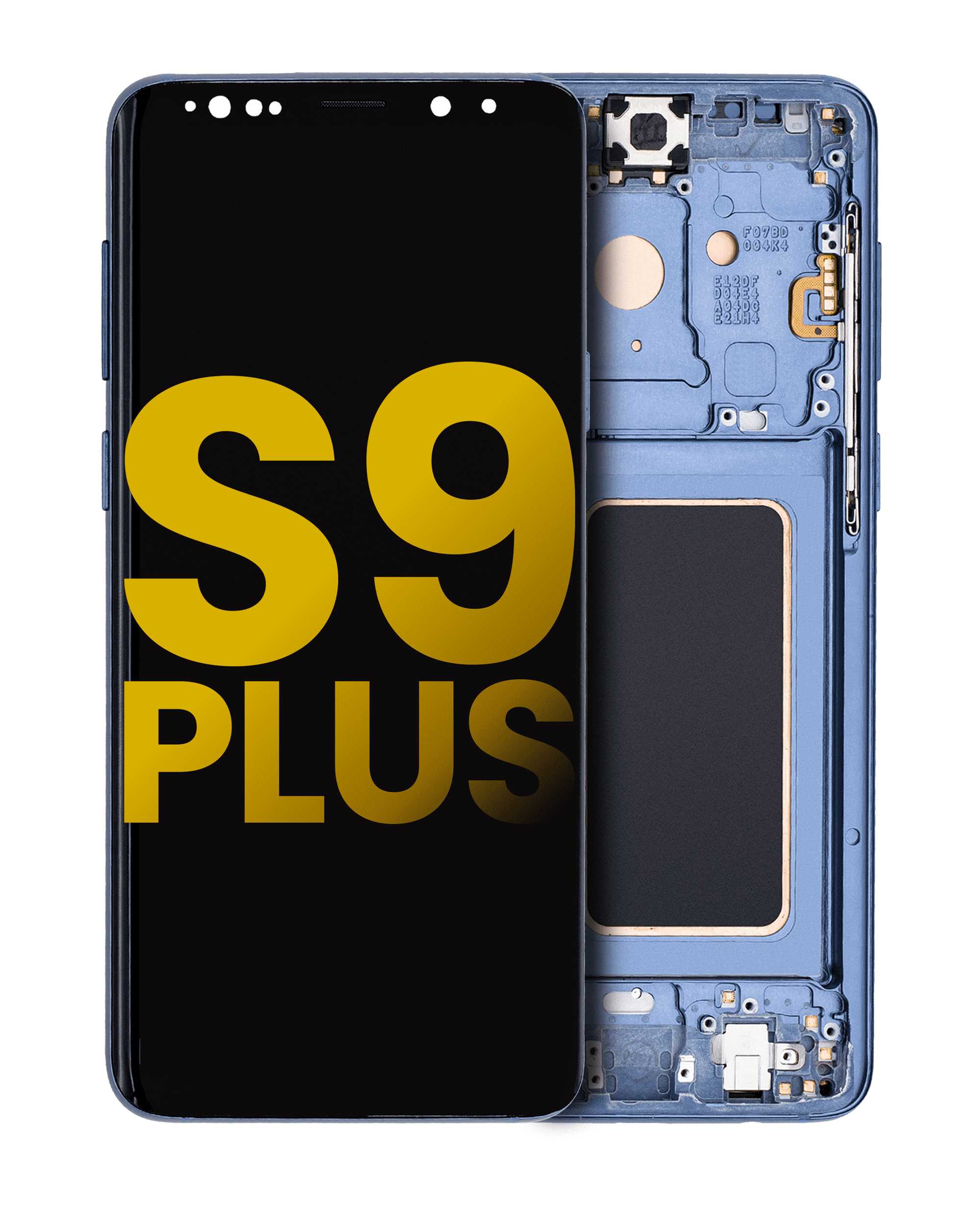 OLED Assembly With Frame For Samsung Galaxy S9 Plus (Refurbished) (Coral Blue)