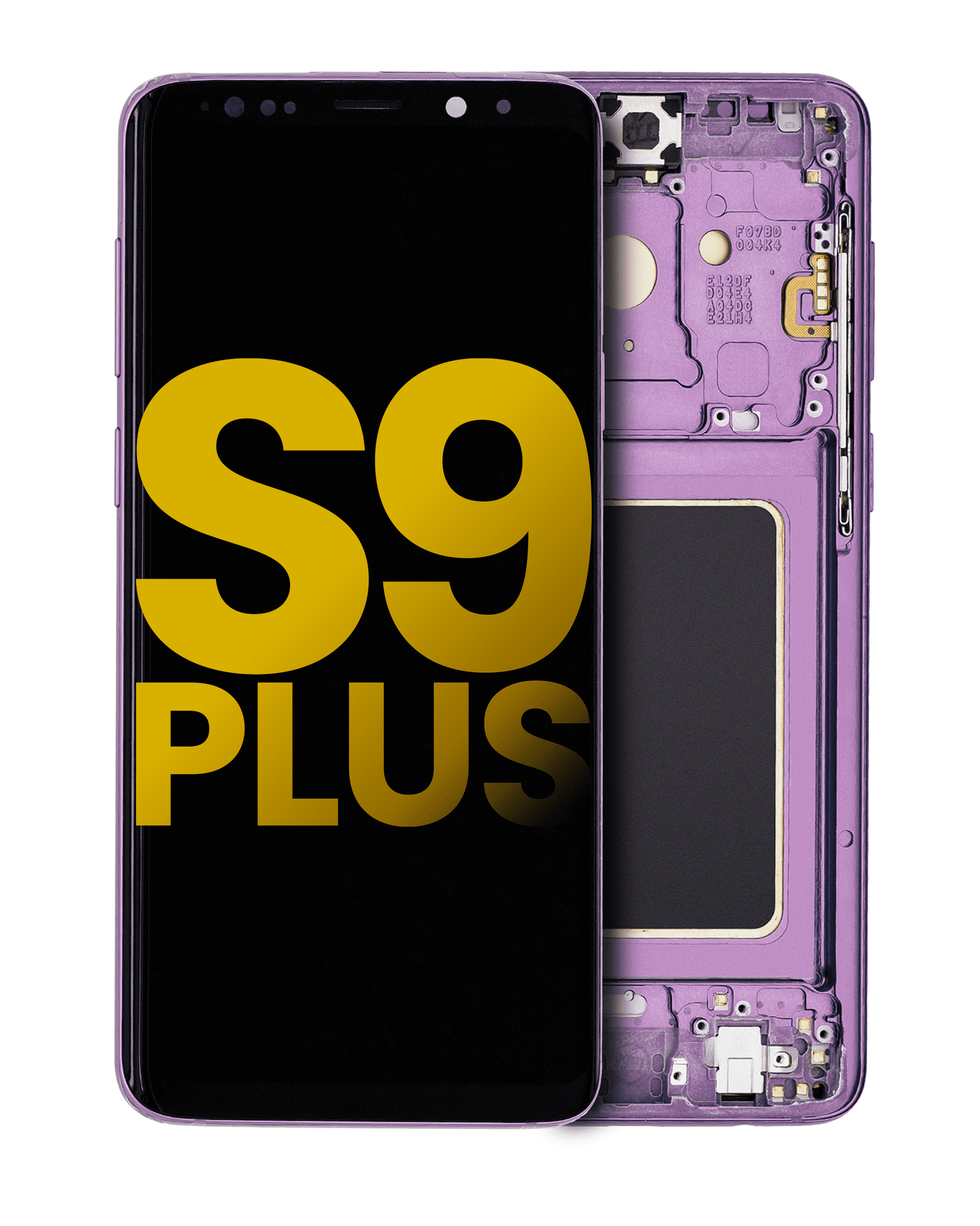 OLED Assembly With Frame For Samsung Galaxy S9 Plus (Refurbished) (Lilac Purple)