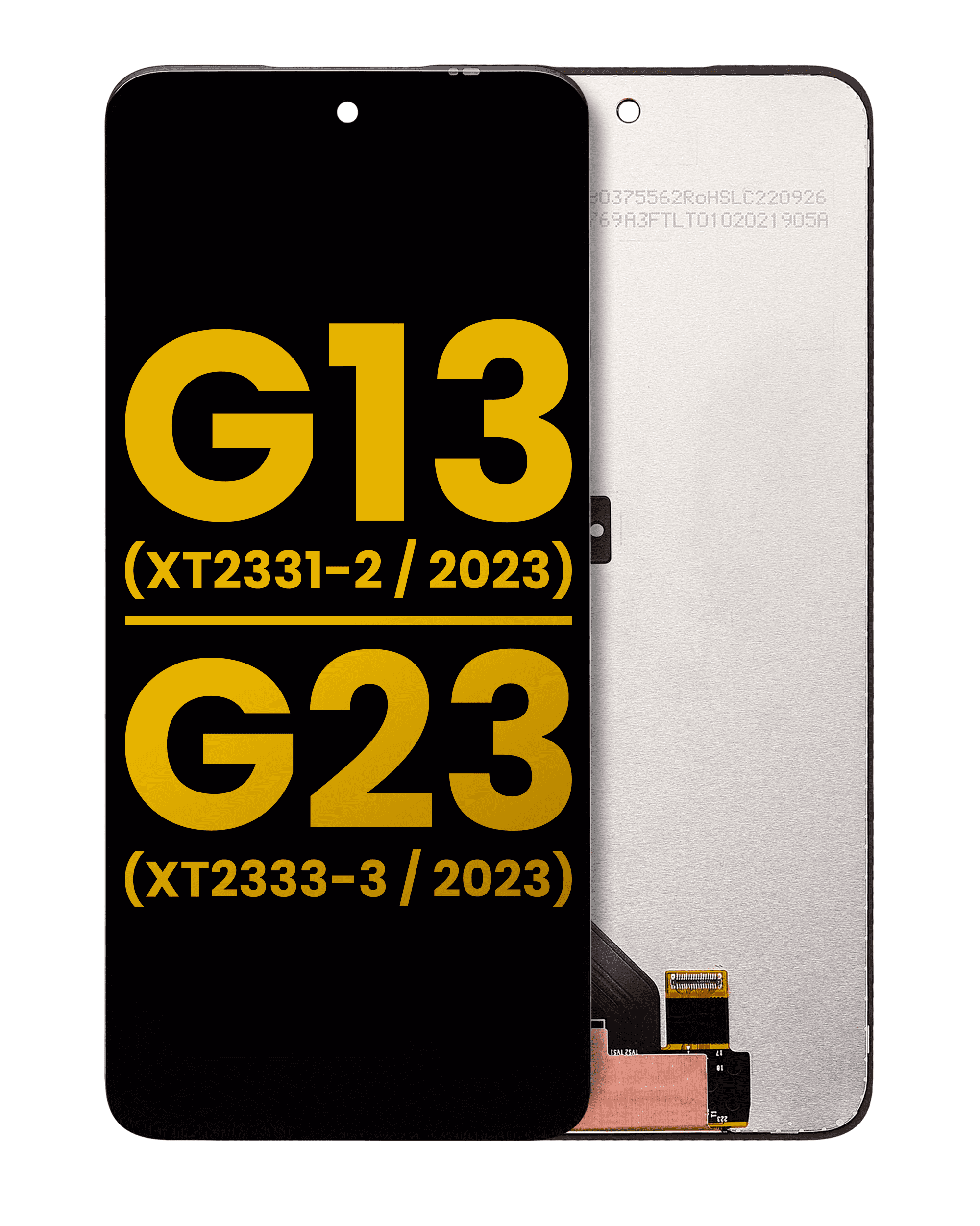 LCD Assembly Without Frame For Motorola Moto G13 (XT2331 / 2023) / G23 (XT2333 / 2023) (Refurbished) (All Colors)