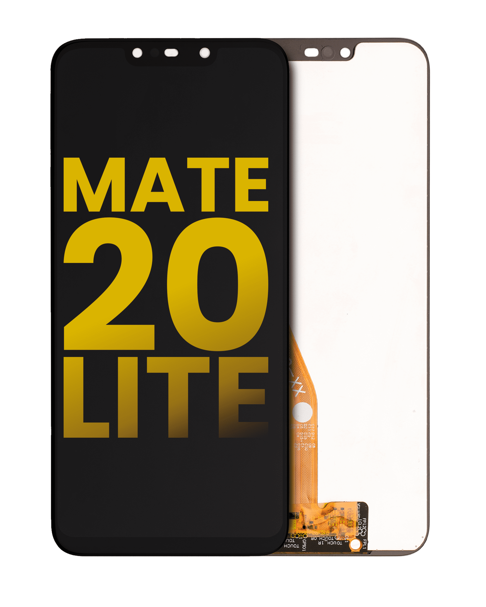 LCD Assembly Without Frame For Huawei Mate 20 Lite (Refurbished) (Black)