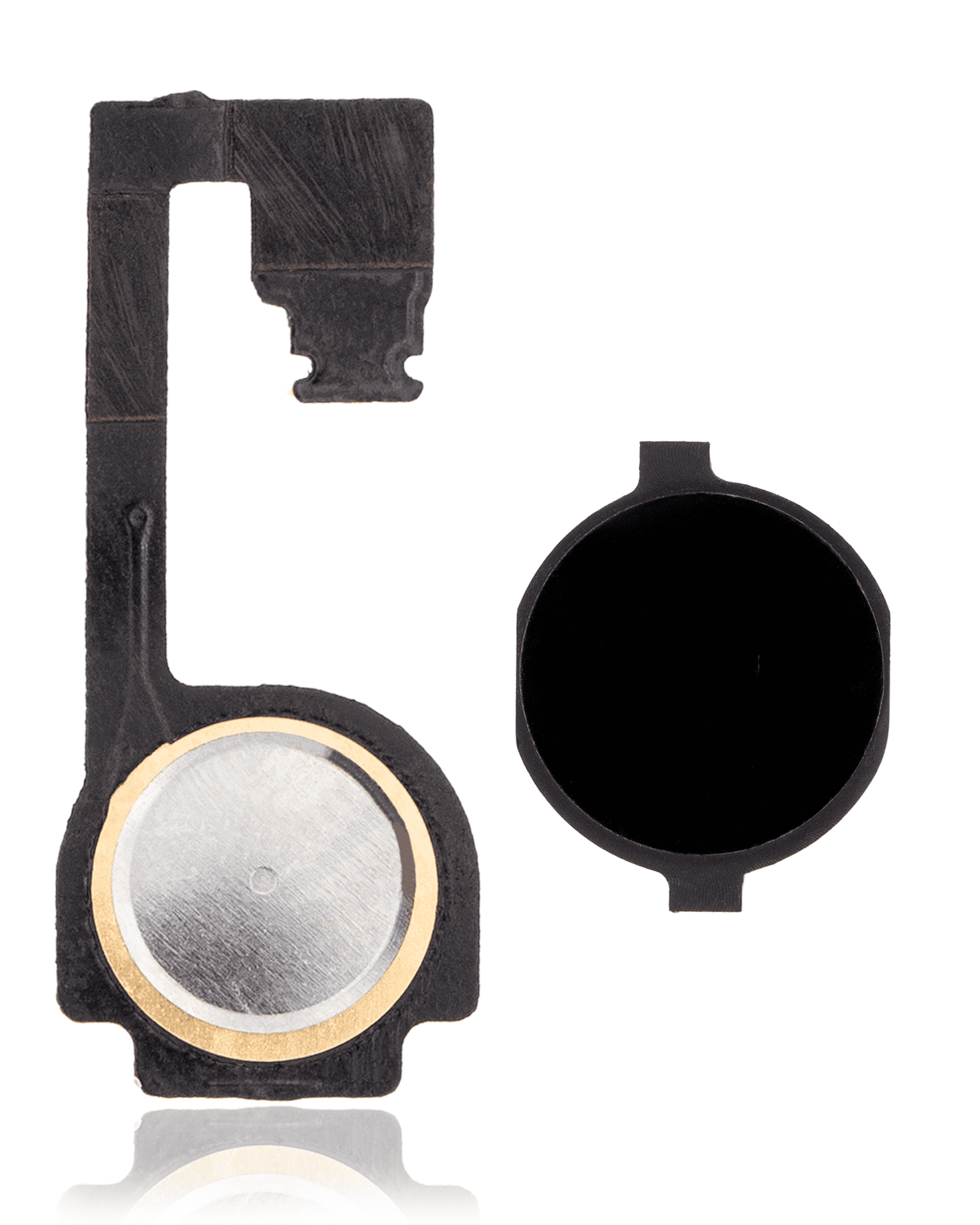 Home Button With Flex For iPhone 4 (Black)