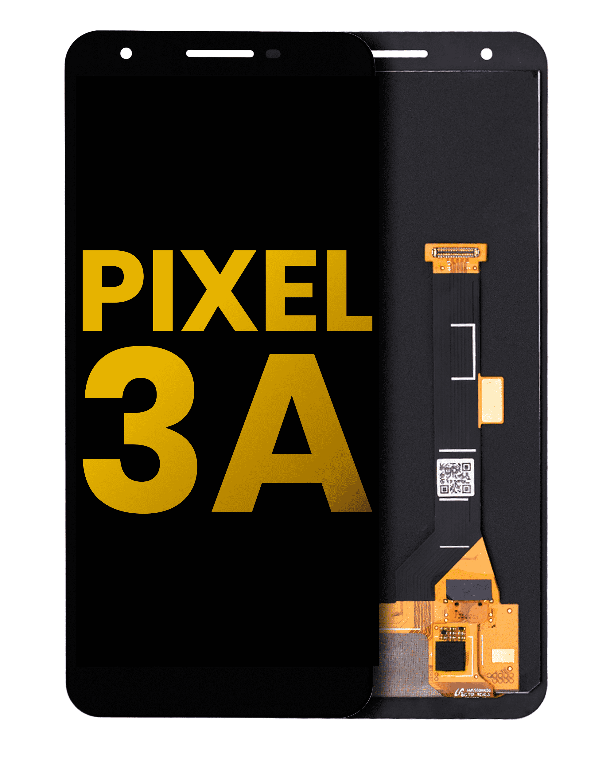 OLED Assembly Without Frame For Google Pixel 3a (Refurbished) (All Colors)