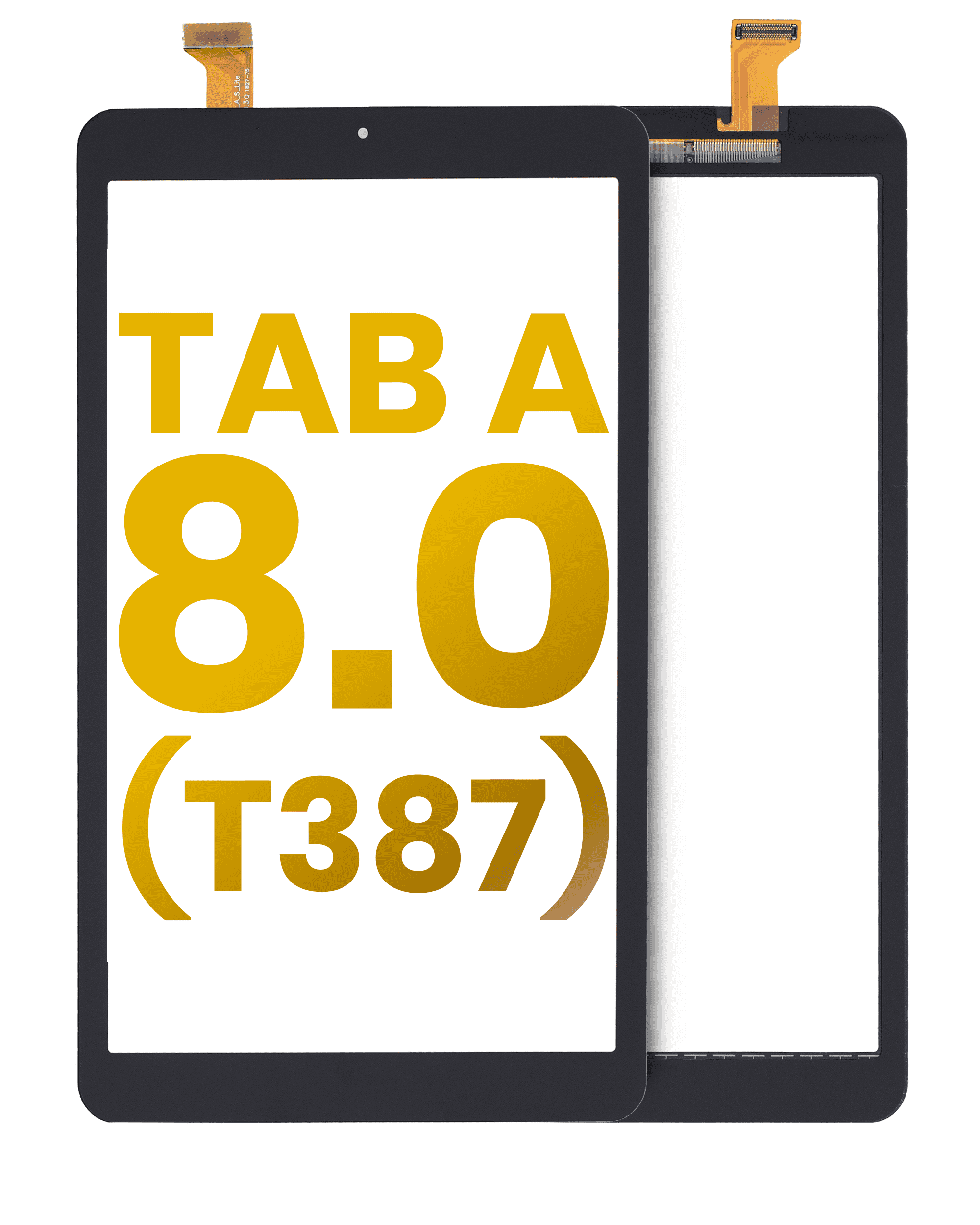 Digitizer Compatible For Samsung Galaxy Tab A 8.0" (2018) (T387) (Cellular Version) (Black)