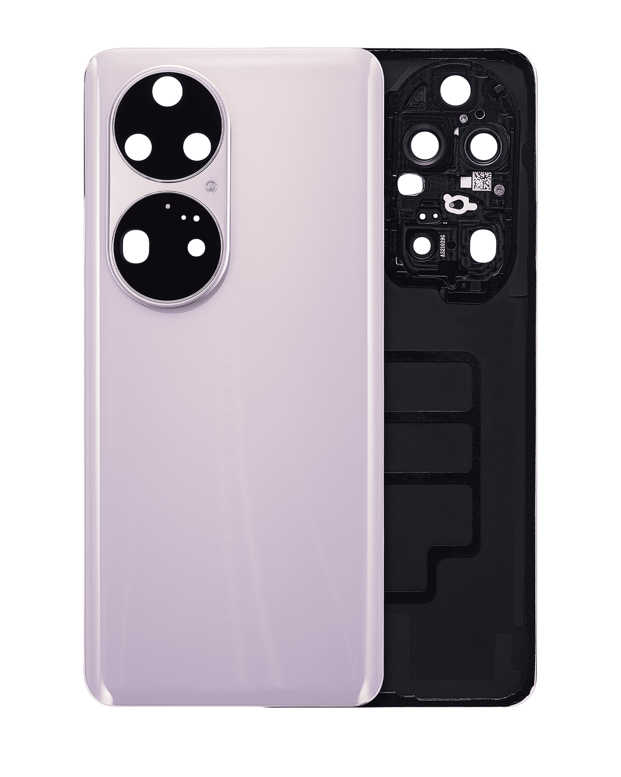 Back cover Glass With Camera Lens For Huawei P50 Pro (Charm Pink)