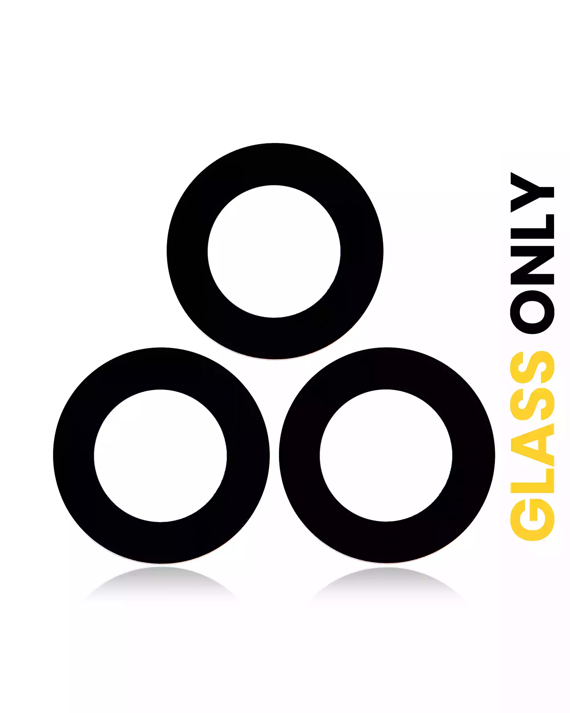 Back Camera Lens (Glass Only) With Adhesive For Samsung Galaxy A14 (A145) (10 Pack)
