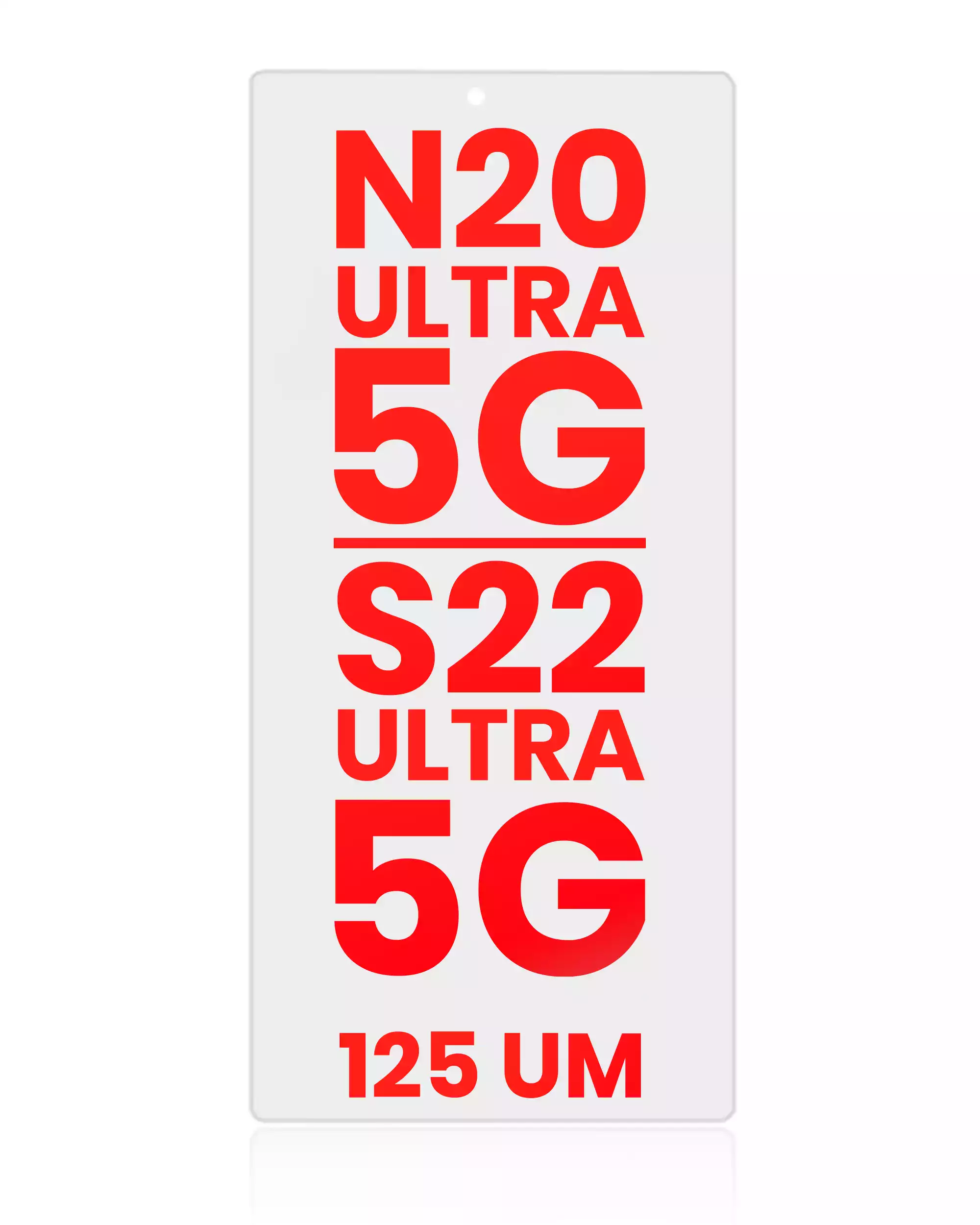 OCA For Samsung Galaxy Note 20 Ultra 5G / S22 Ultra 5G (10 Pack) (125um)