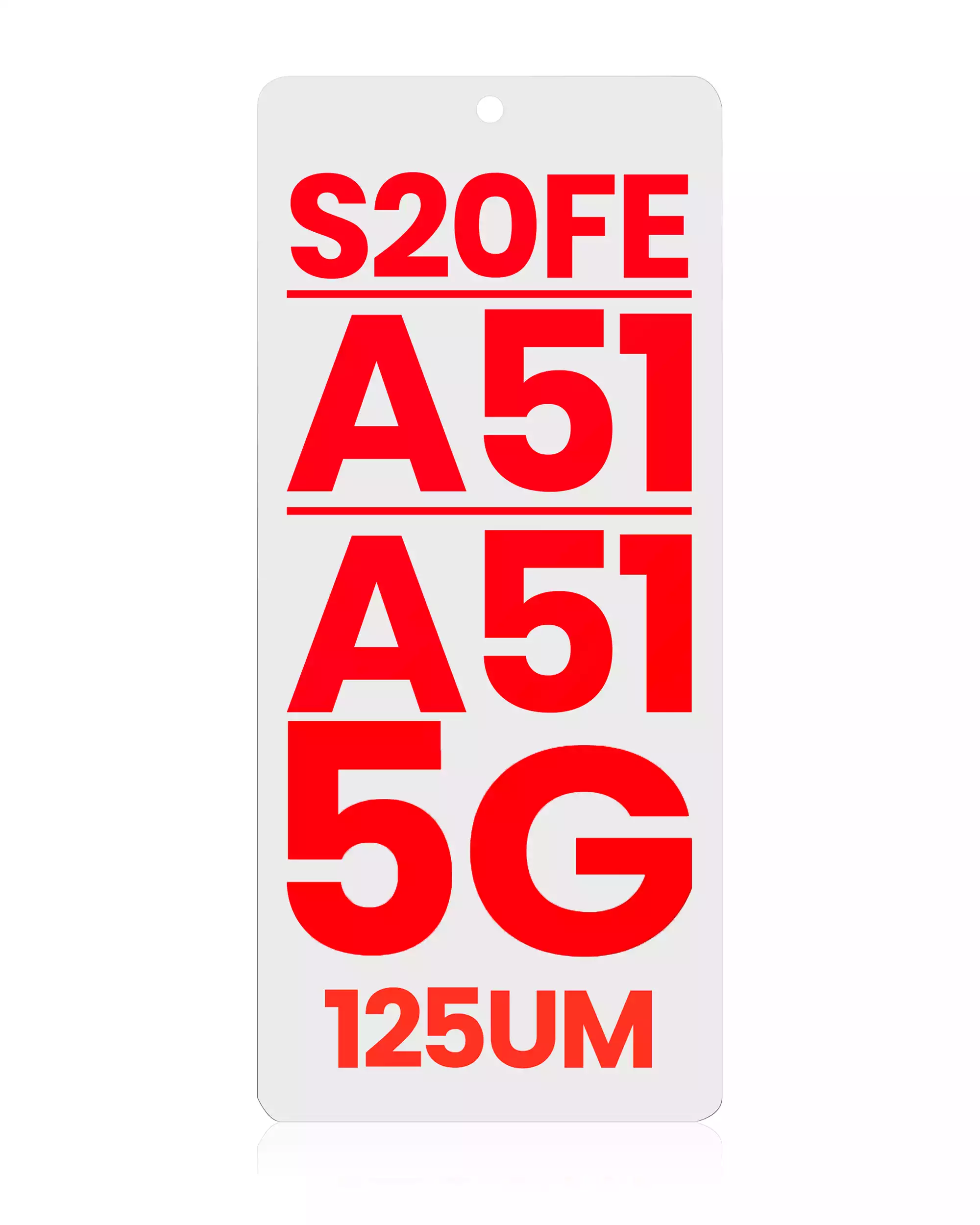 OCA For Samsung Galaxy S20 FE / A51 / A51 5G (10 Pack)