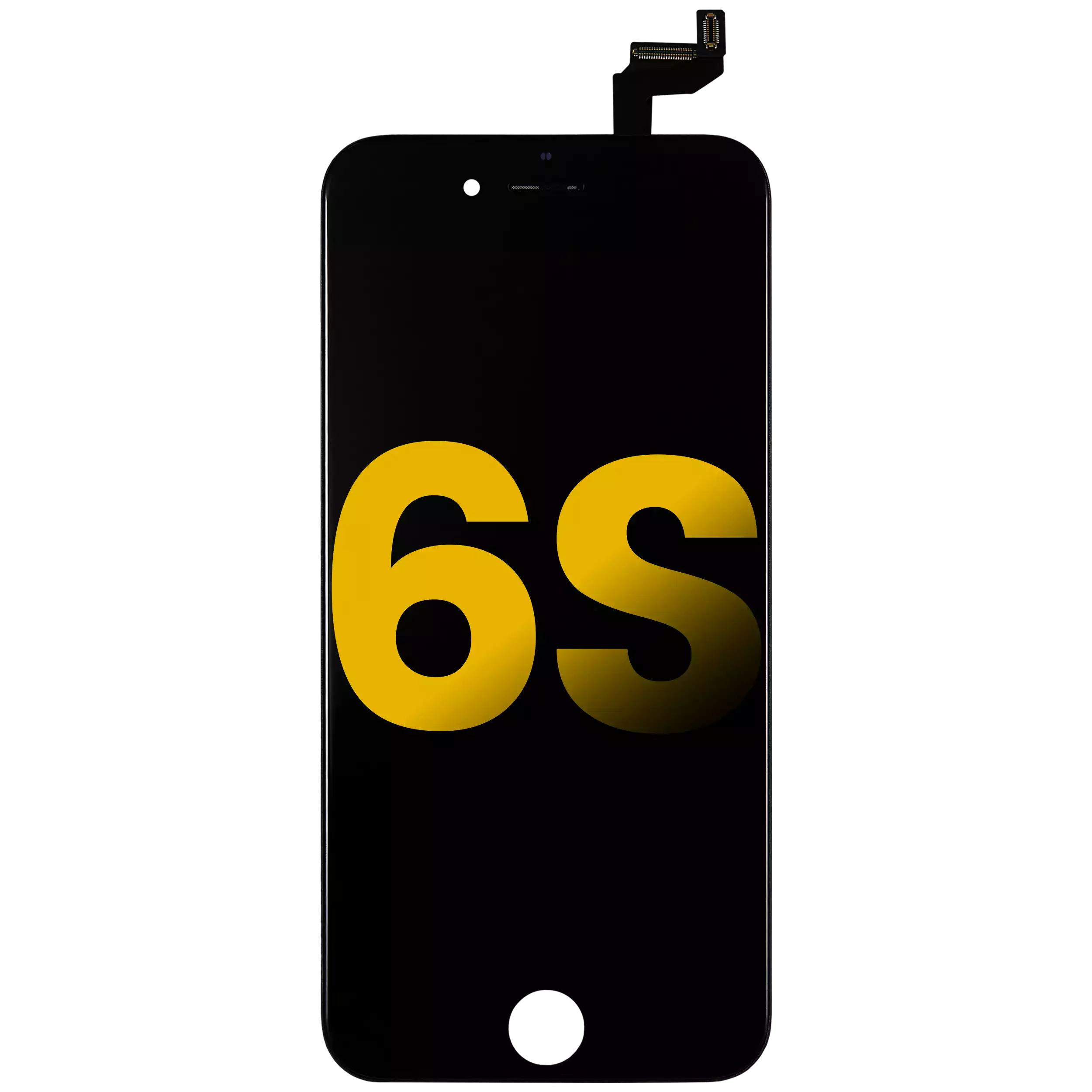 LCD Assembly With Steel Plate For iPhone 6S (Refurbished) (Black)