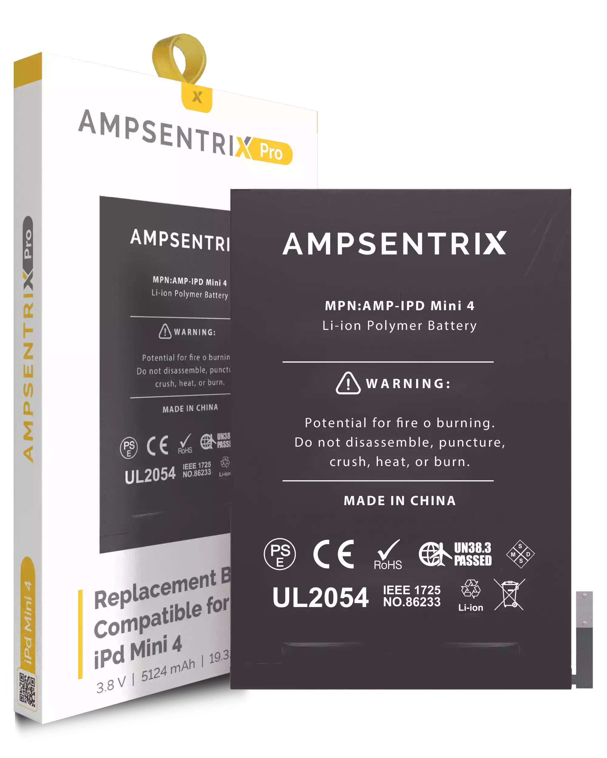 Replacement Battery For iPad Mini 4 (AmpSentrix Pro)