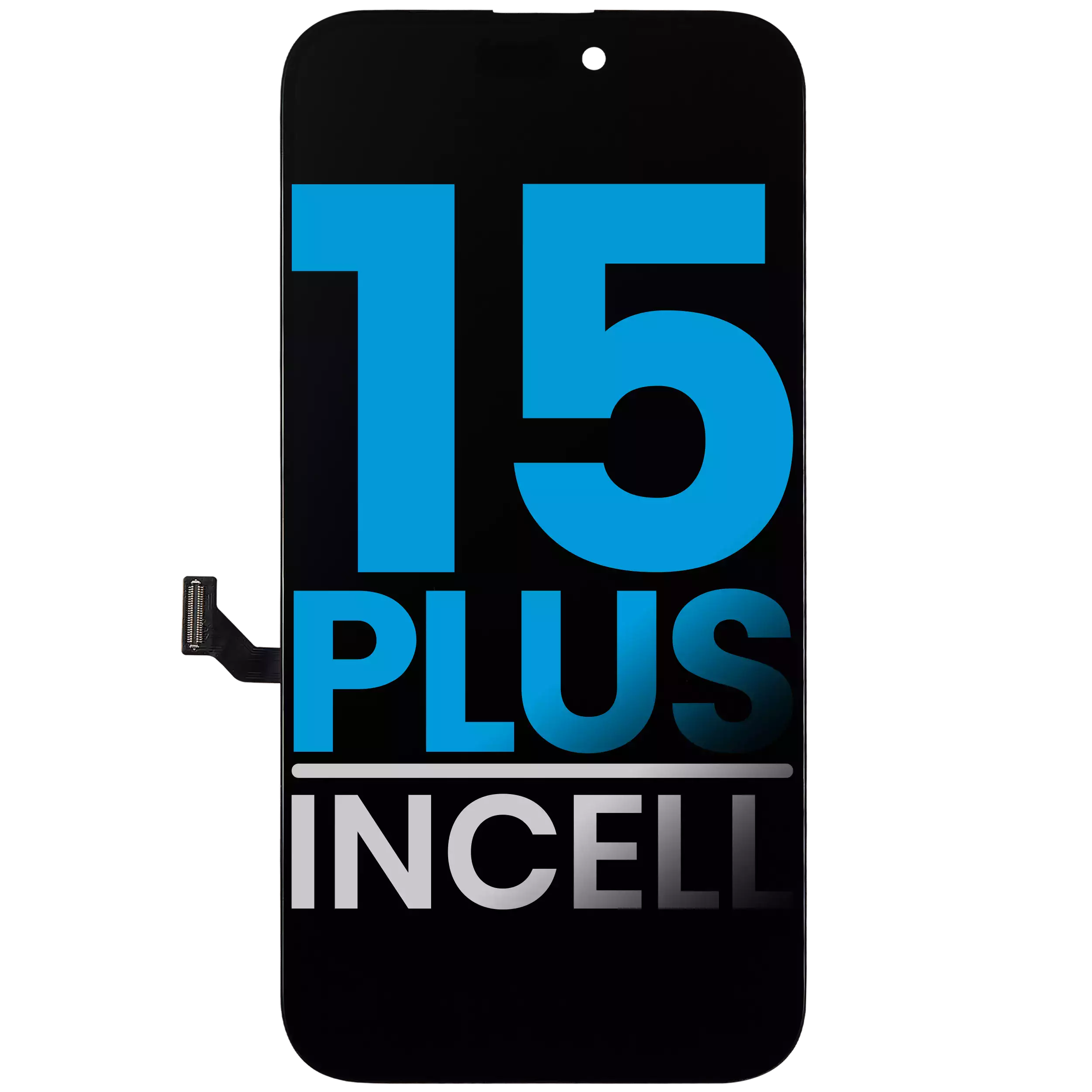 LCD Assembly For iPhone 15 Plus (Aftermarket: AQ7 / Incell)