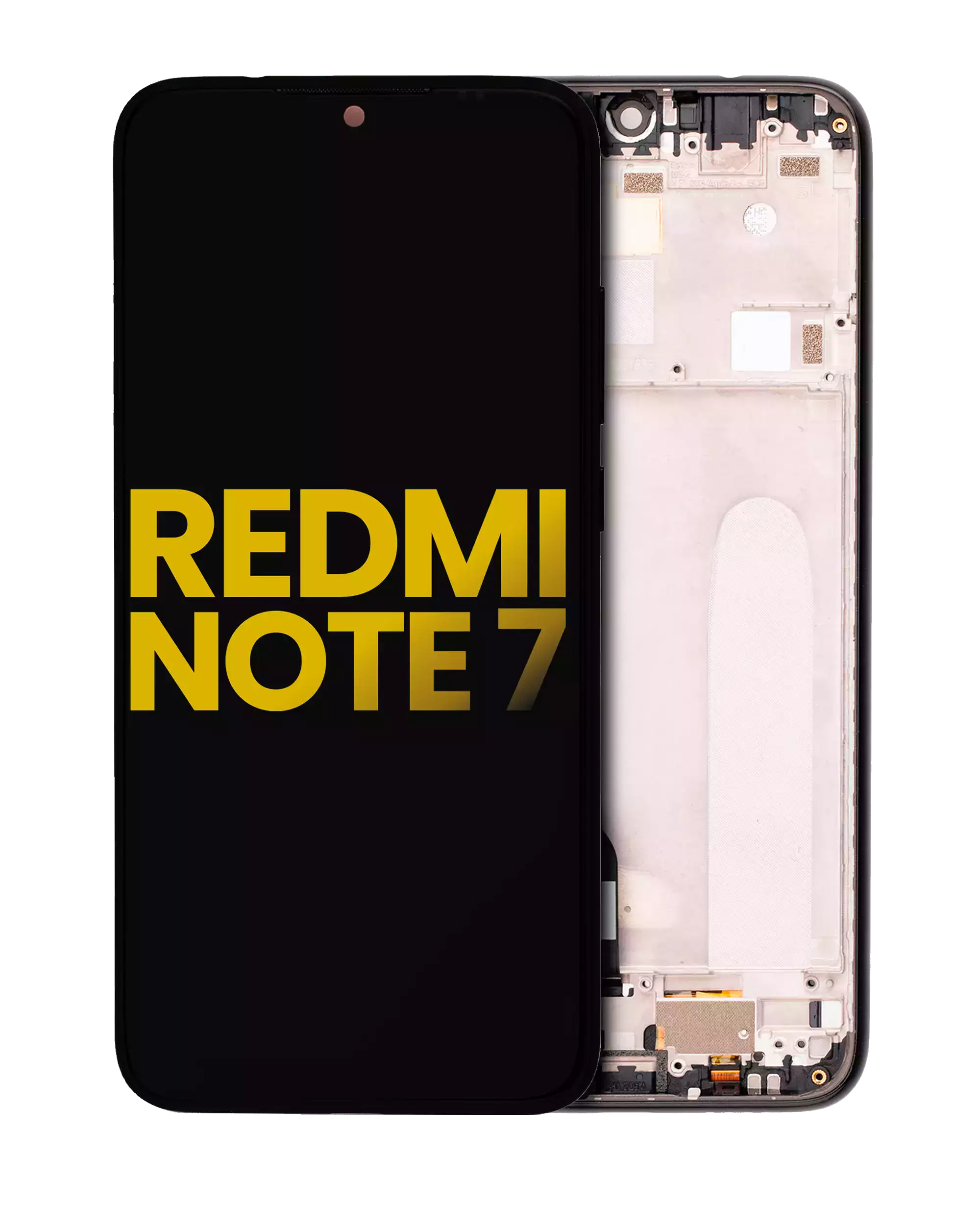 LCD Assembly With Frame For Xiaomi Redmi Note 7 / 7 Pro (Refurbished) (Black)