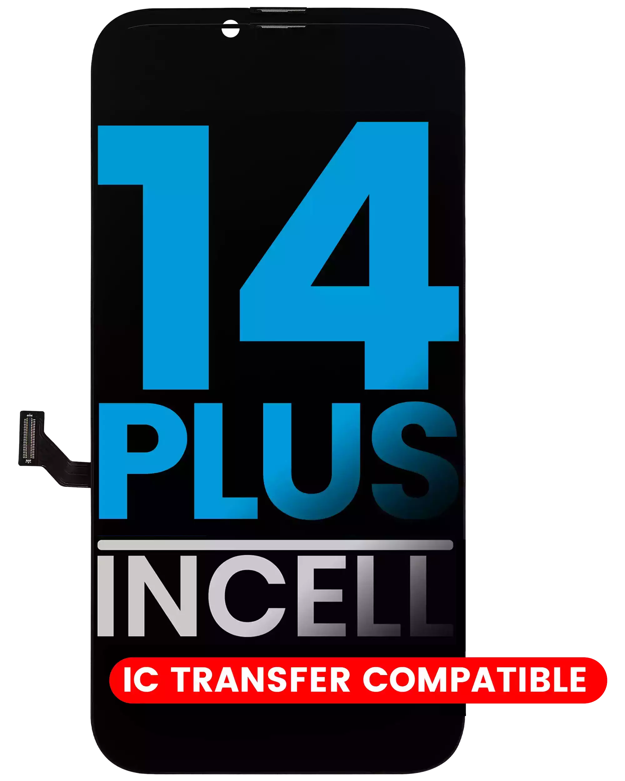 LCD Assembly For iPhone 14 Plus (Aftermarket: AQ7 / Incell)
