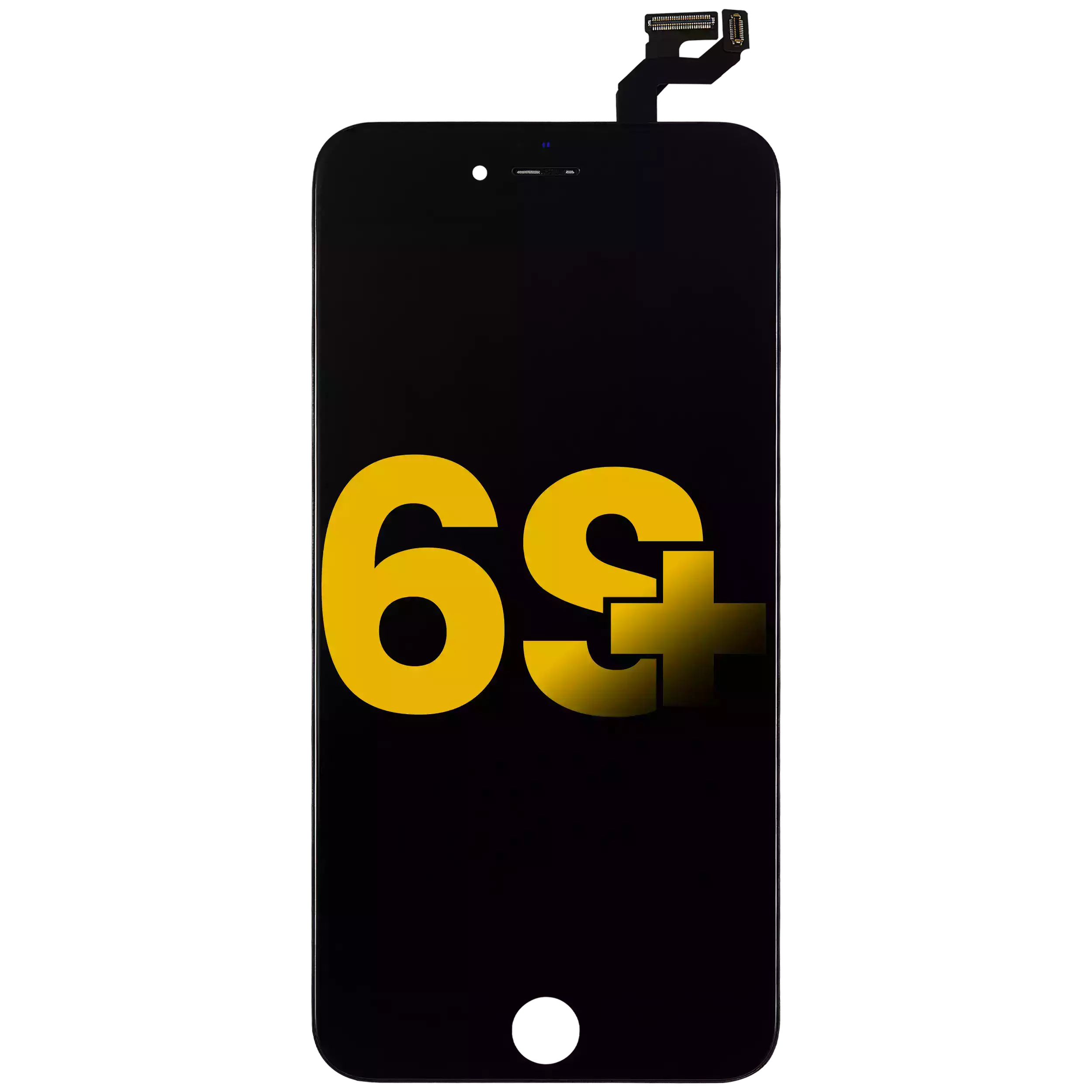 LCD Assembly With Steel Plate For iPhone 6S Plus (Refurbished) (Black)