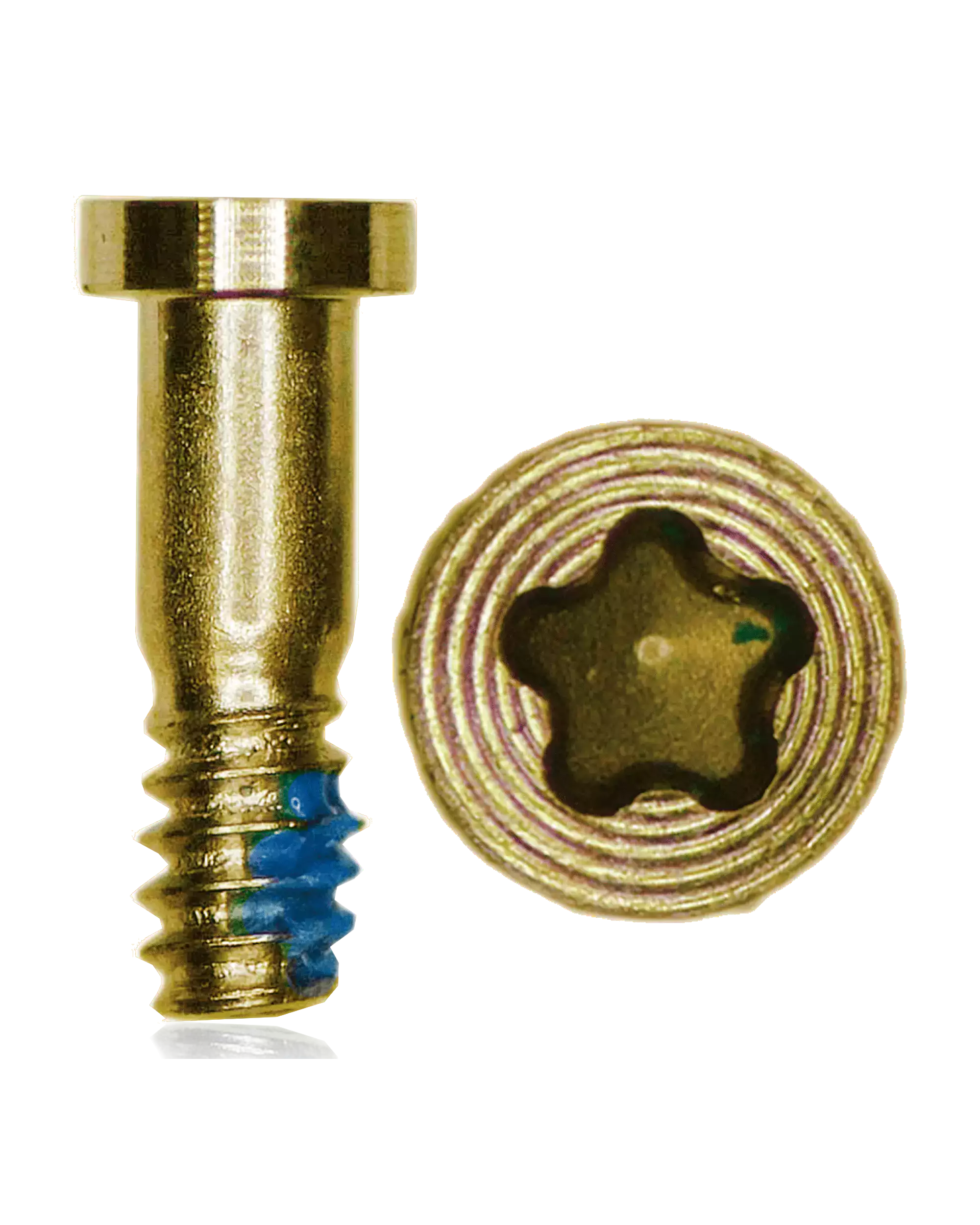 Bottom Screws For iPhone 5S (Gold) (100 Pack)