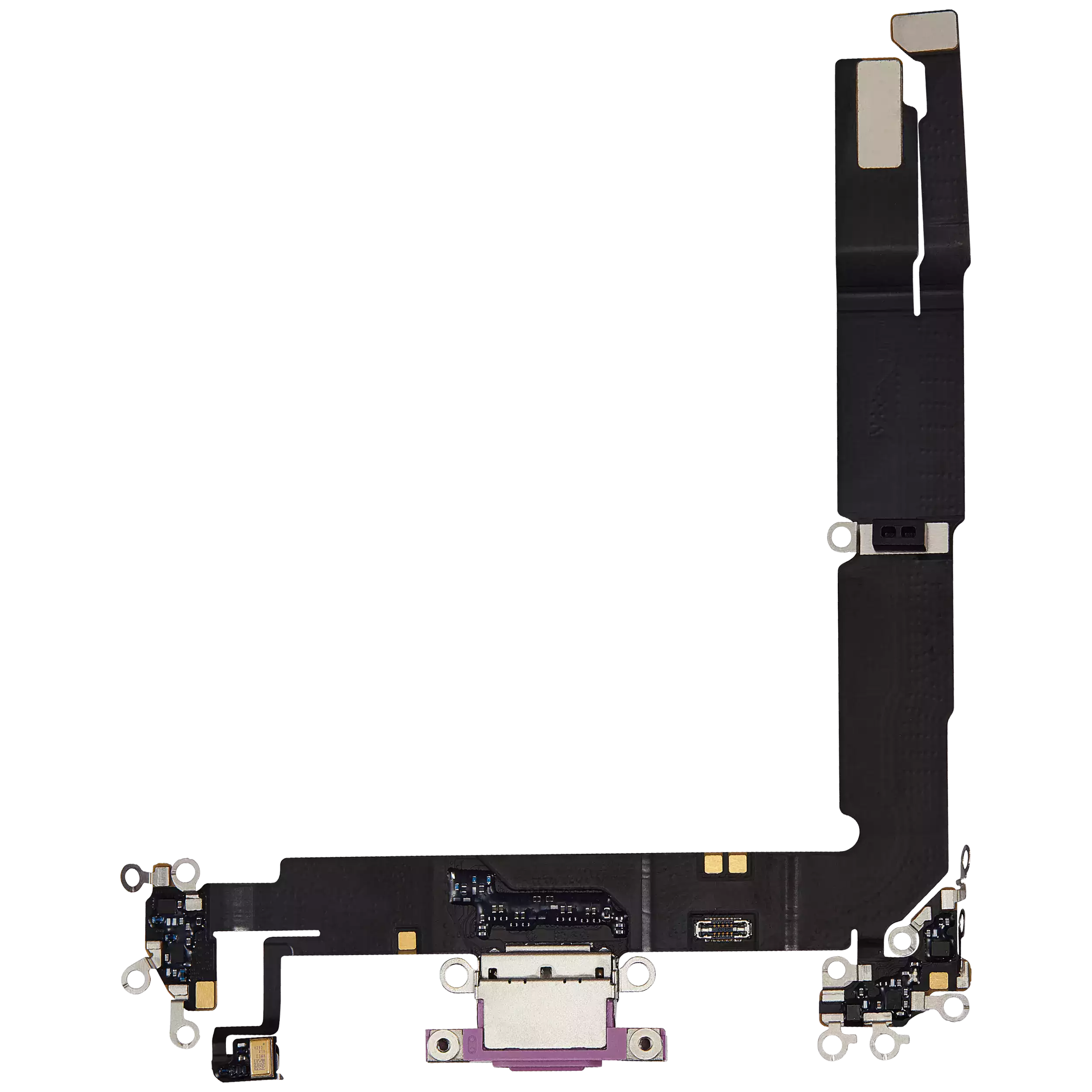 Charging Port Flex Cable For iPhone 16 Plus (Premium) (Pink)