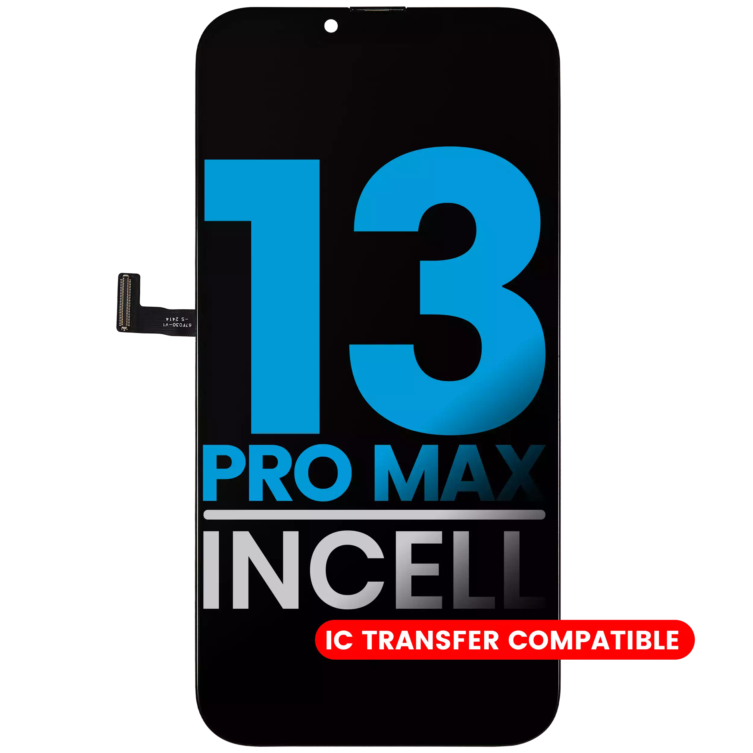 LCD Assembly For iPhone 13 Pro Max (Aftermarket: AQ7 / Incell)