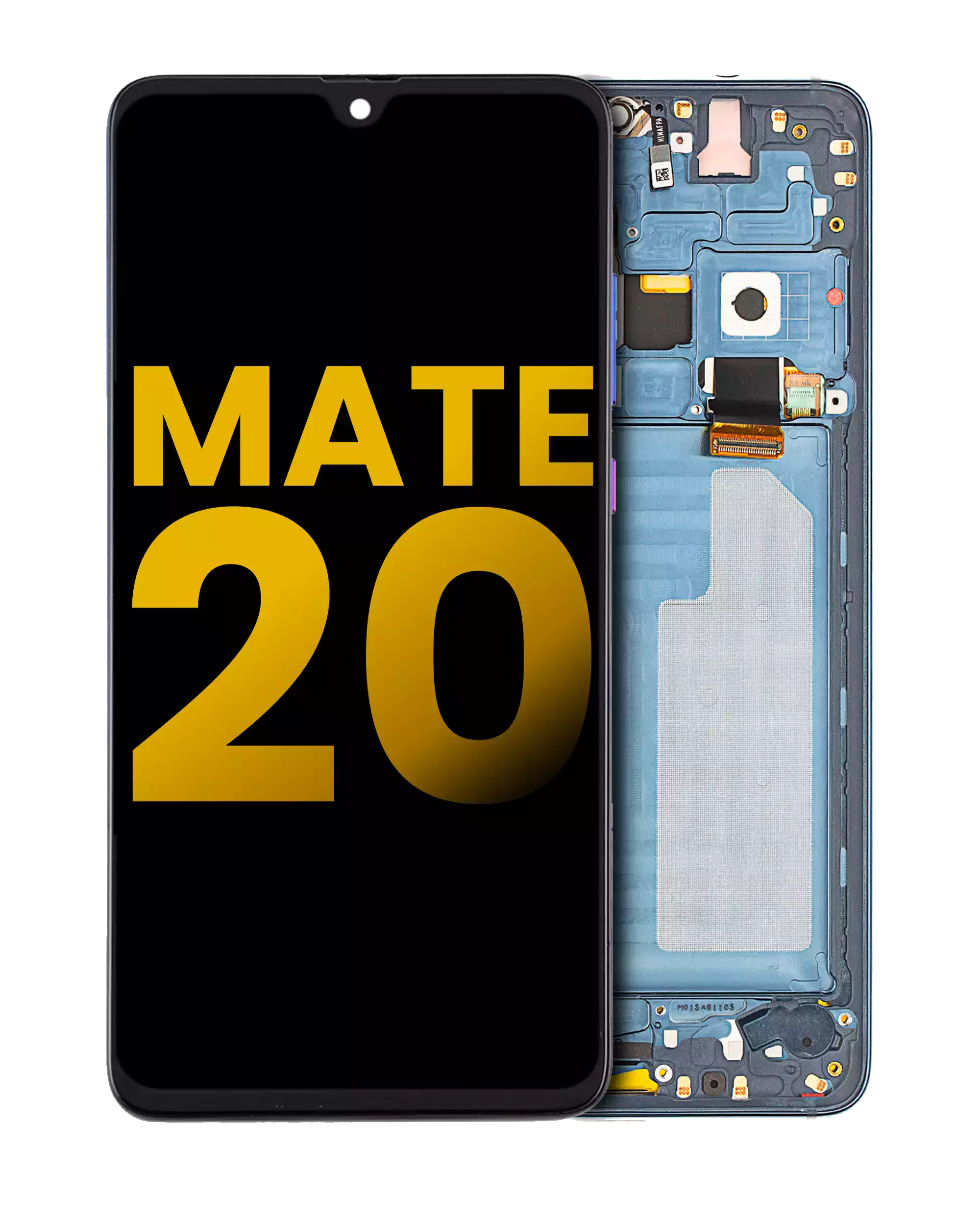 LCD Assembly With Frame For Huawei Mate 20 (Refurbished) (Midnight Blue)