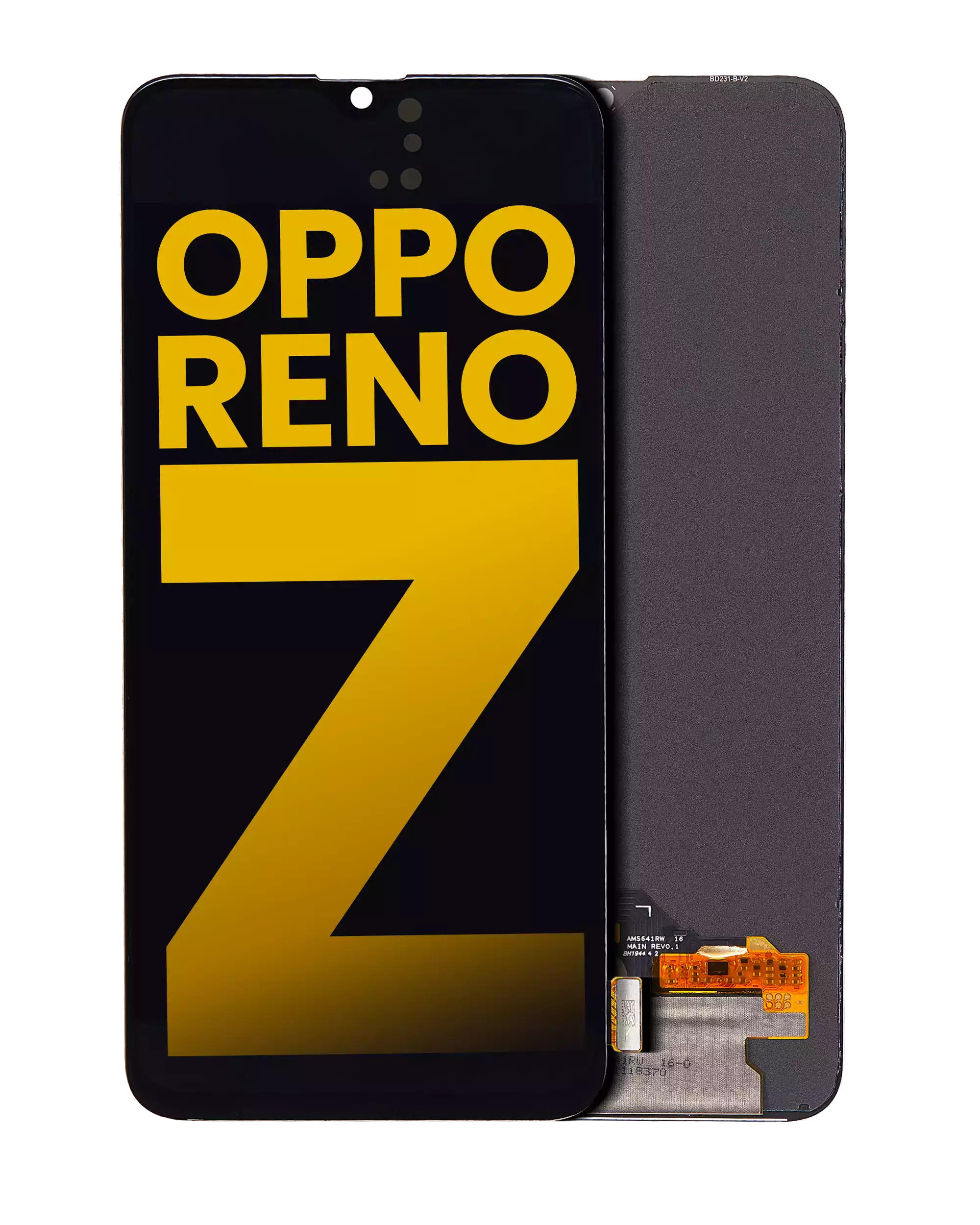 OLED Assembly Without Frame For OPPO Reno Z (Refurbished) (All Colors)