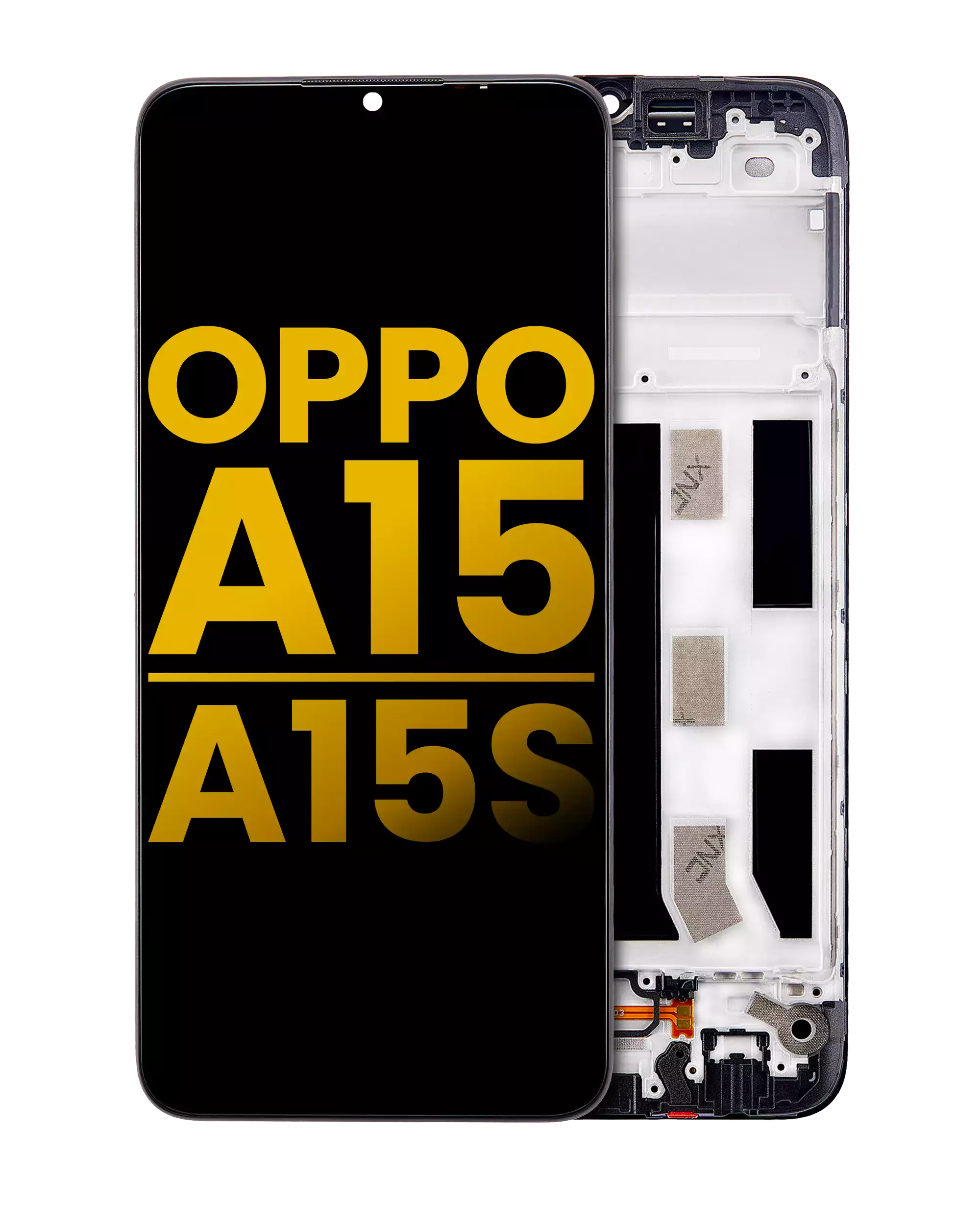 LCD Assembly With Frame For OPPO A15 / A15S (Refurbished) (All Colors)