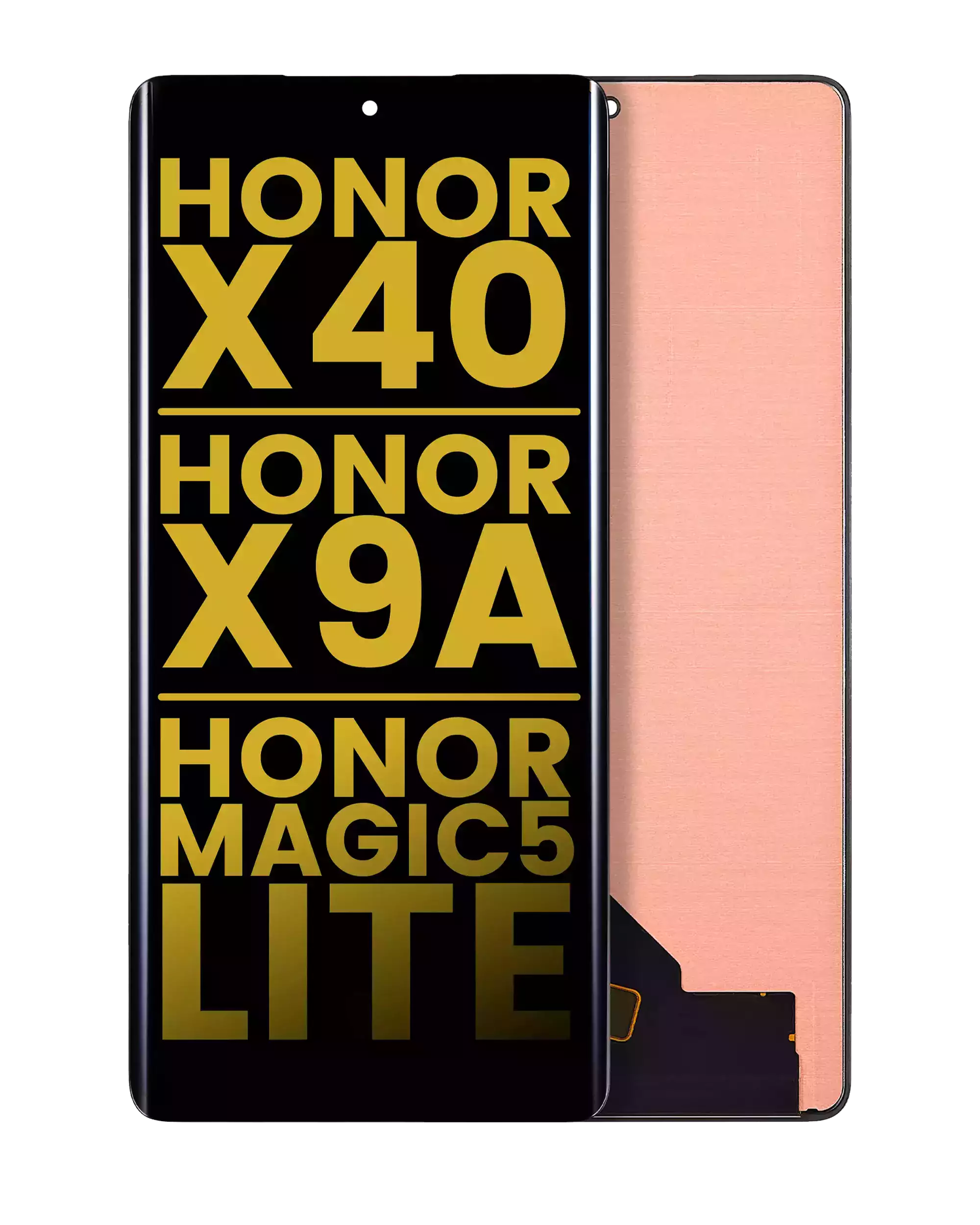 OLED Assembly Without Frame For Honor X40 / Honor X9A / Honor Magic5 Lite (Refurbished) (All Colors)