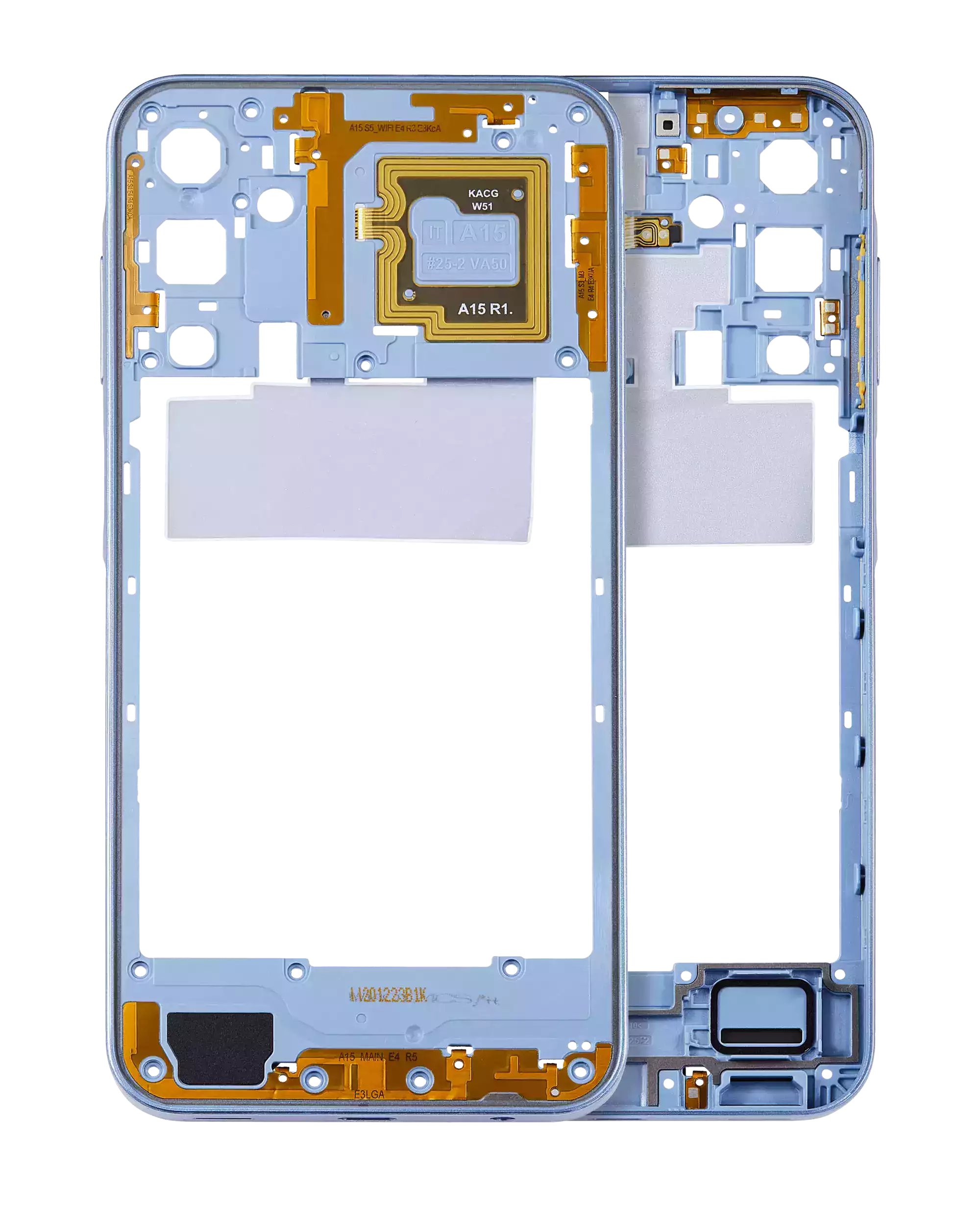 Mid-Frame Housing For Samsung Galaxy A15 (A155 / 2023) (Optimistic Blue)