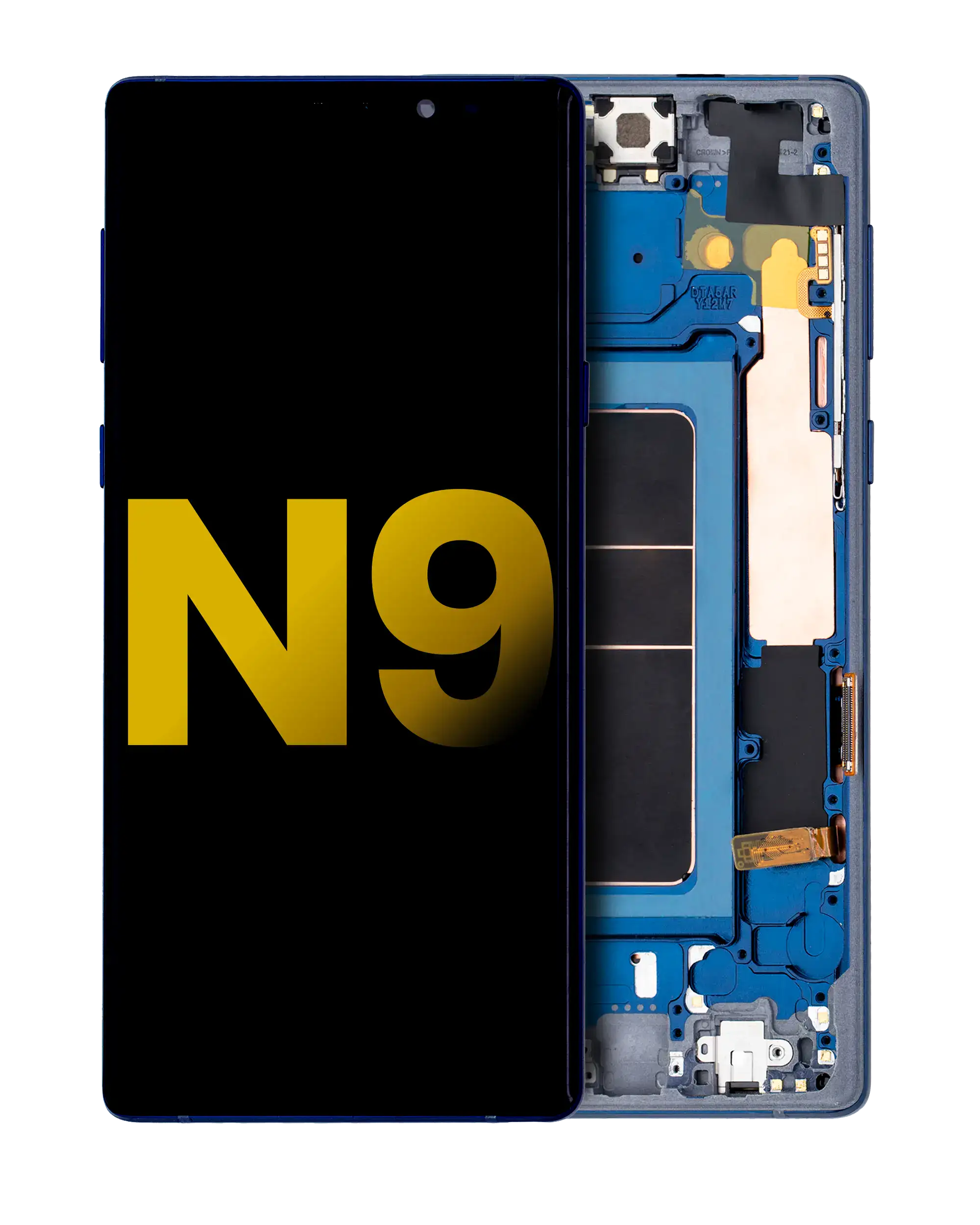 OLED Assembly With Frame For Samsung Galaxy Note 9 (Refurbished) (Ocean Blue)