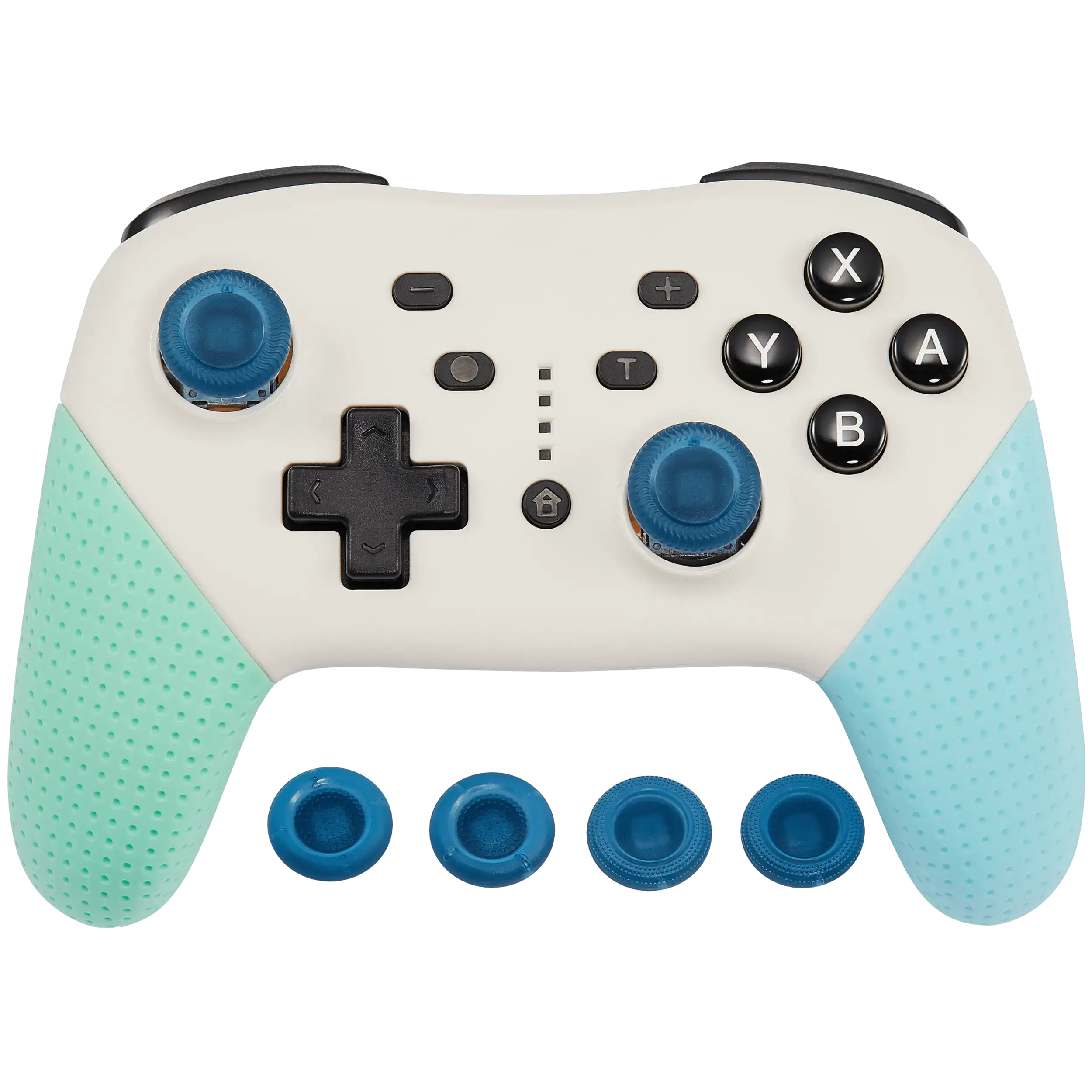 Wireless Dual-Motor Bluetooth Controller For Nintendo Switch (Blue / Green) (DOBE)