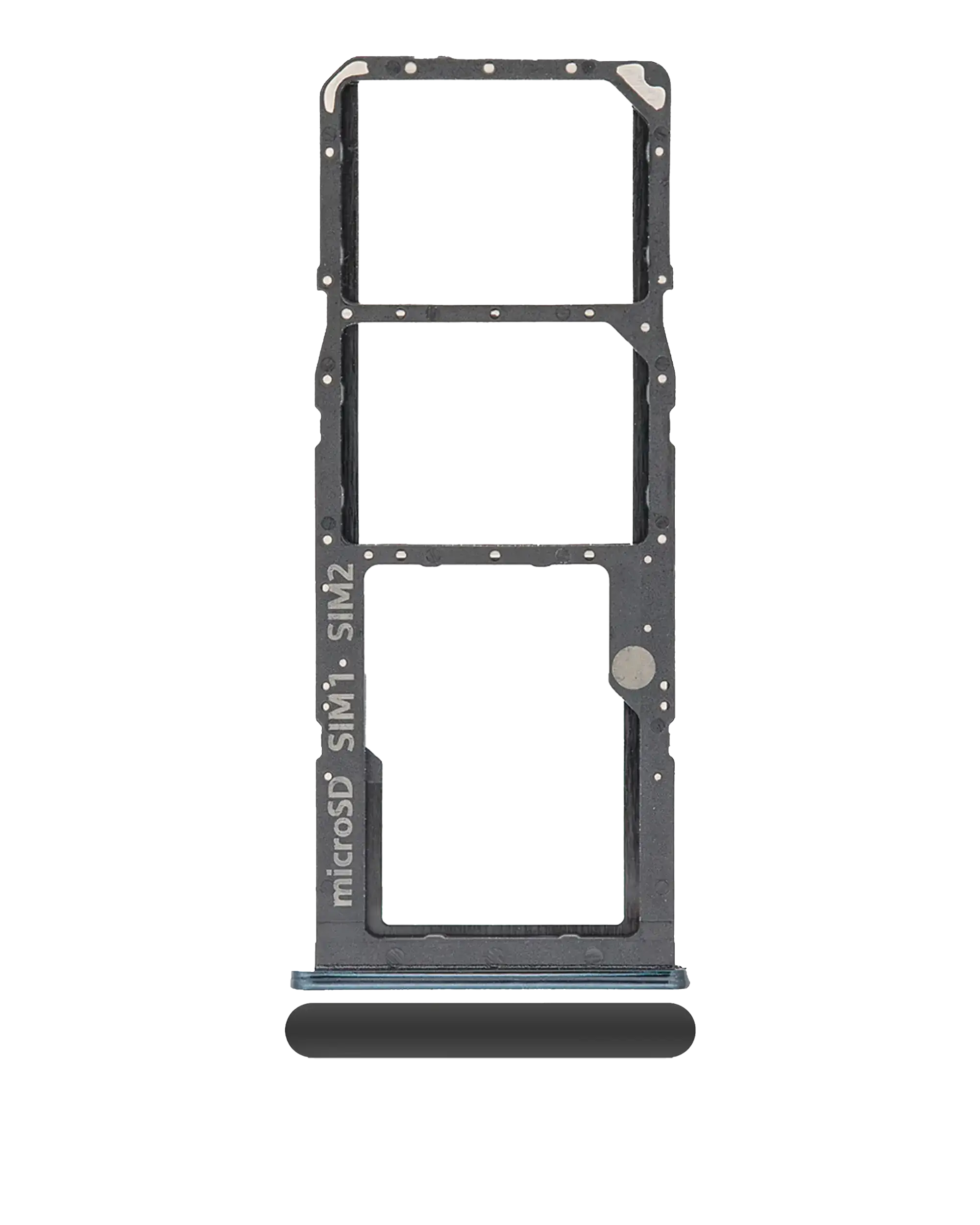 Dual Sim Card Tray For Samsung Galaxy A71 (A715 / 2020) (Prism Crush Black)